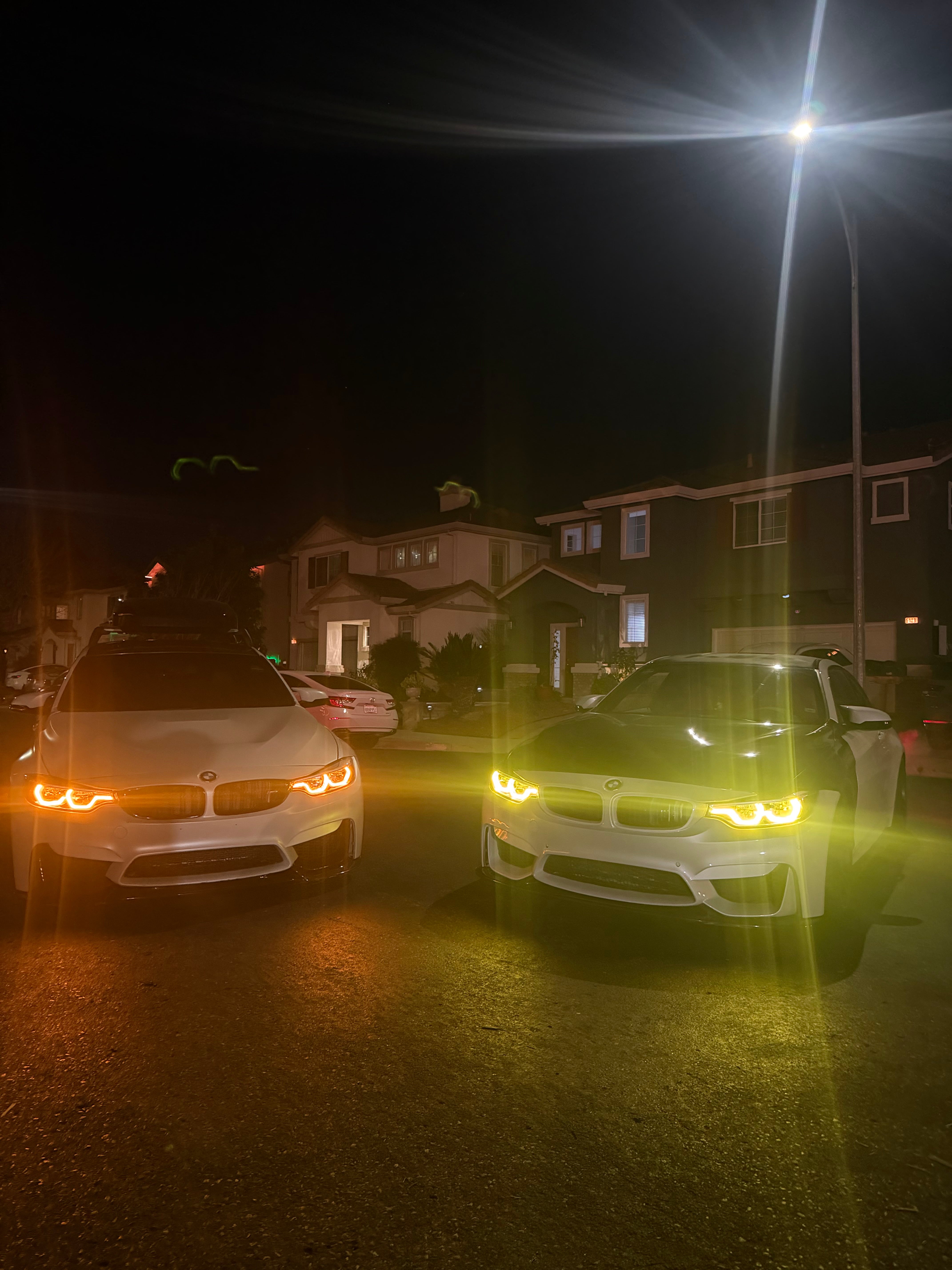 F8X Yellow/White/ Amber Switchable IKON PLUG N PLAY DRL Headlights - F80 M3 F82 F83 M4