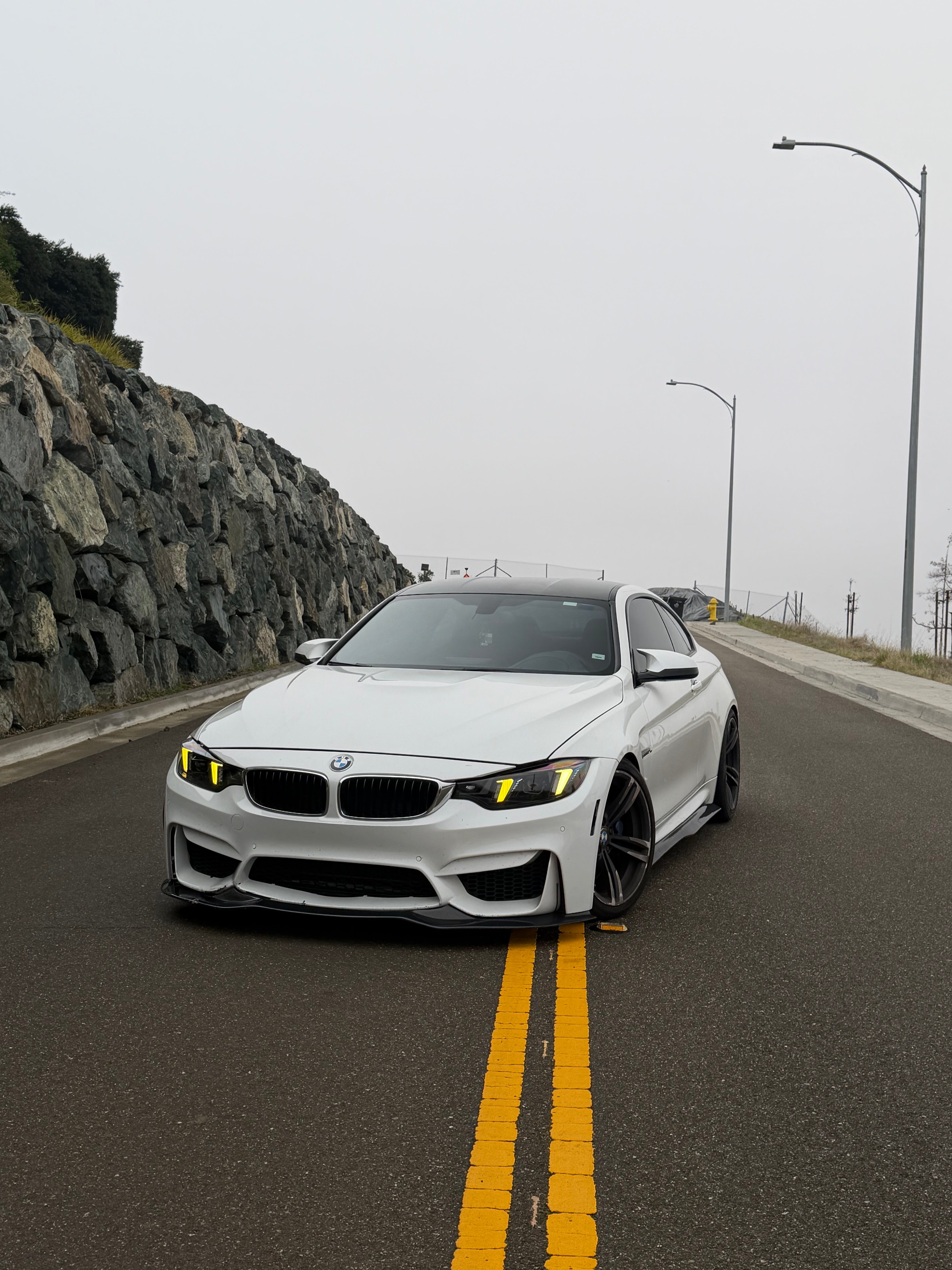 PSM Style Carbon Fiber Front Lip - BMW F80/F82