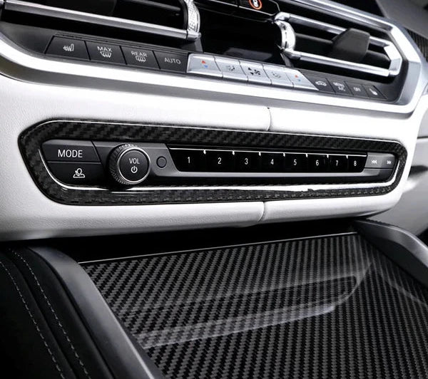 BMW M4 G82/G83 LCI DRY CARBON FIBER DASH TRIM COVER (LEFT SIDE) main image 0