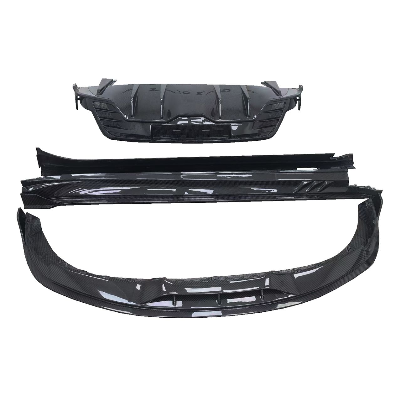 Carbon Fiber TCH Aerodynamic body kit - Porsche Taycan