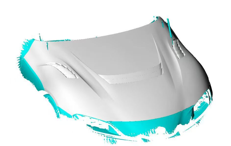 Carbon Fiber TCI Front engine Vented hood Bonnet - Toyota Supra MK5