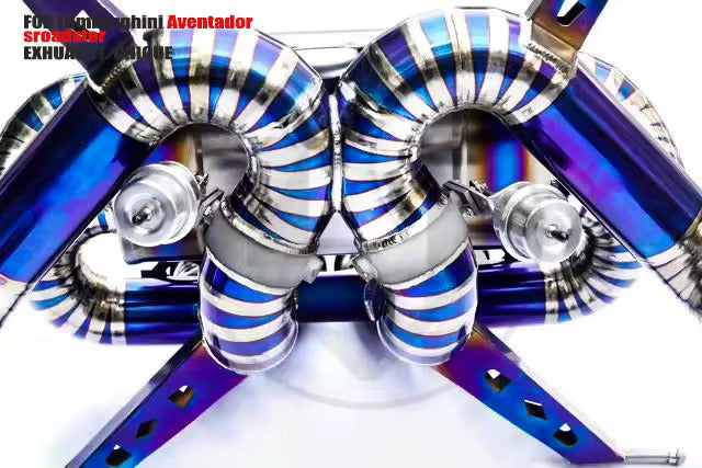 Titanium Performance Catback Exhaust System - Lamborghini Aventador S Roadster