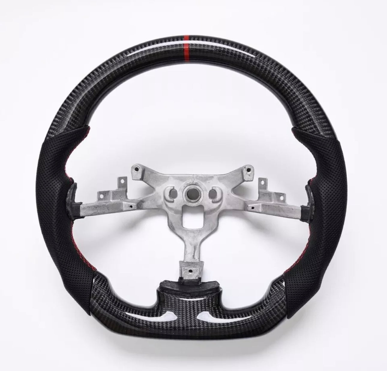 LED Half Carbon Fiber Steering Wheel for Chevrolet Corvette C7