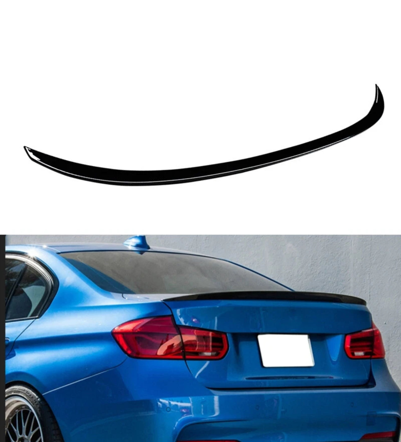 Gloss Black MP Spoiler - BMW F80 M3 & F30 3 Series