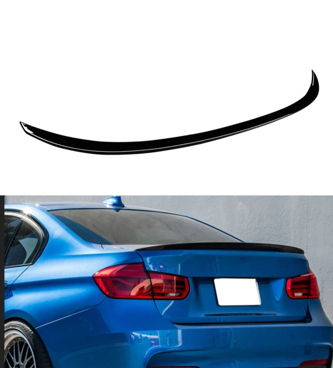 Gloss Black MP Spoiler - BMW F80 M3 & F30 3 Series