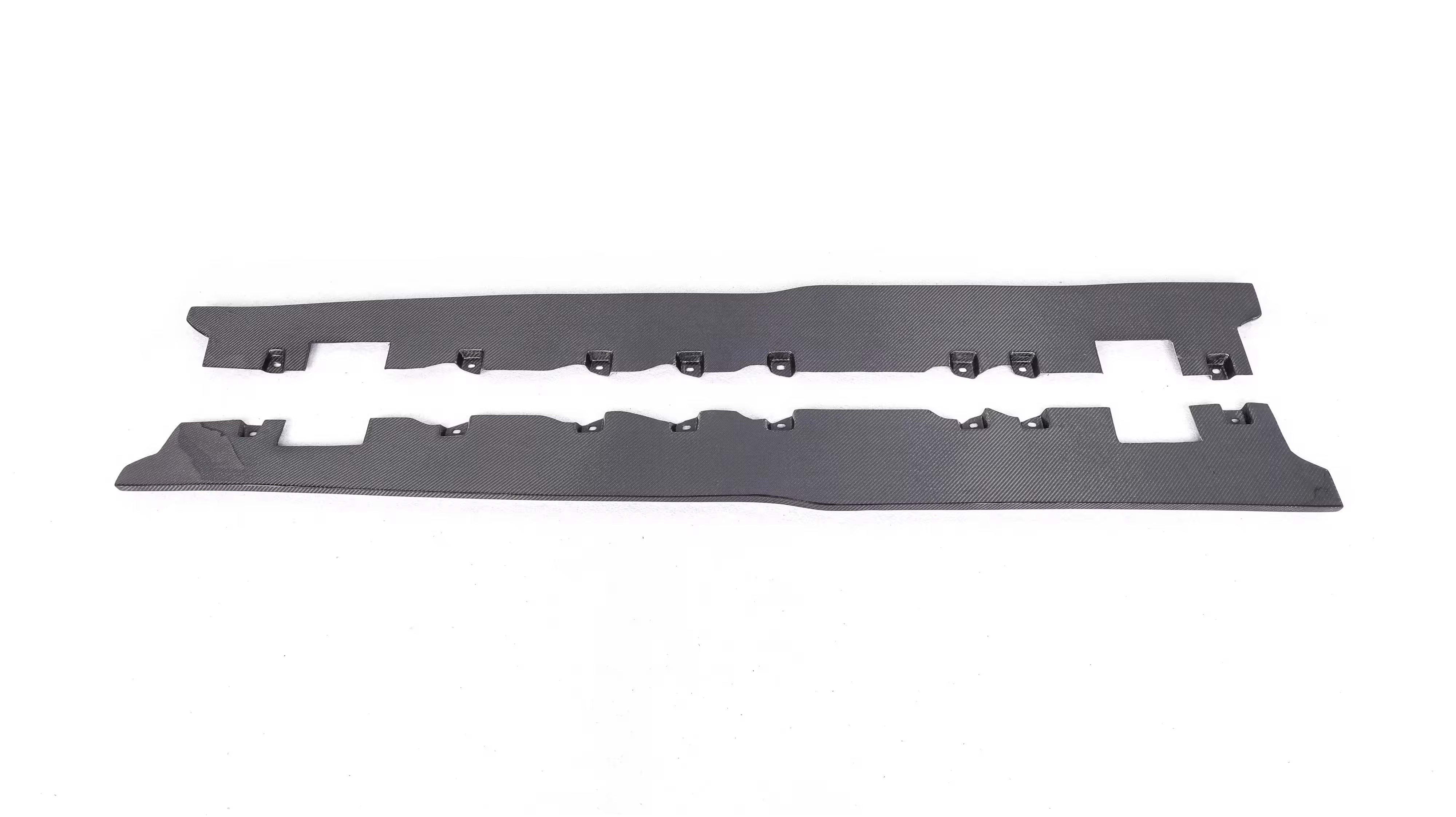 Carbon Fiber TCI Side Skirt extension Set  - Toyota Supra A90