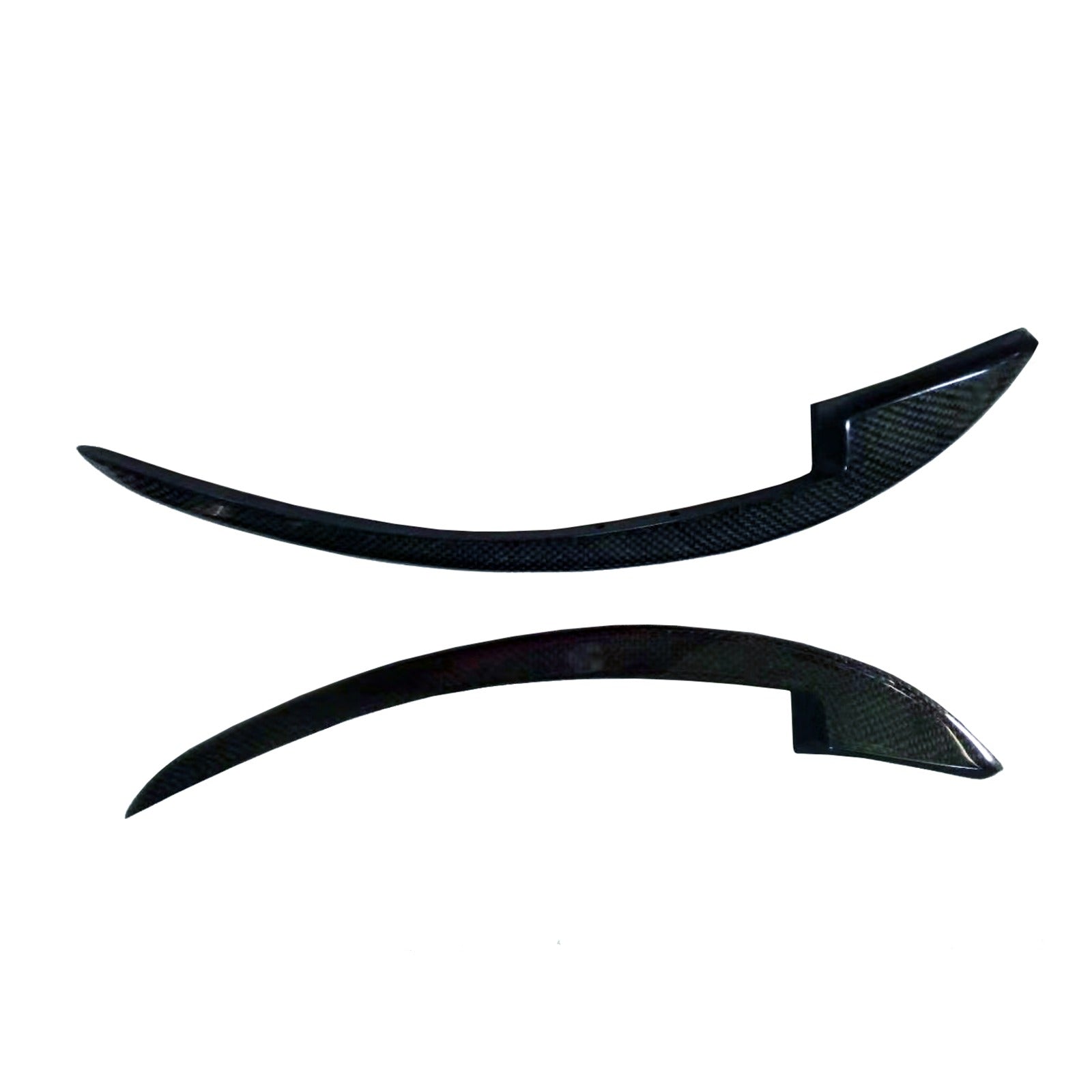 Carbon Fiber Front Bumper Splitter Canard Trim - Ferrari 458