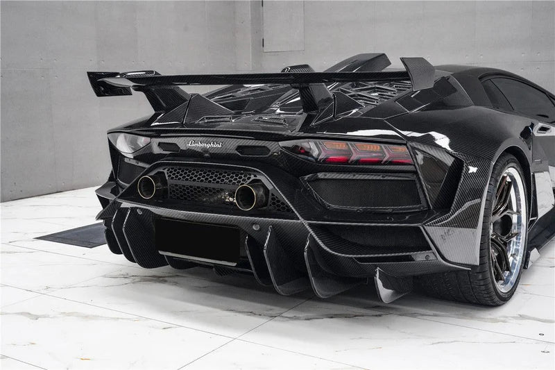 Full Carbon Fiber SVY Aero Body Kit - 2011-2021 Aventador LP700 LP740 LP750 Coupe