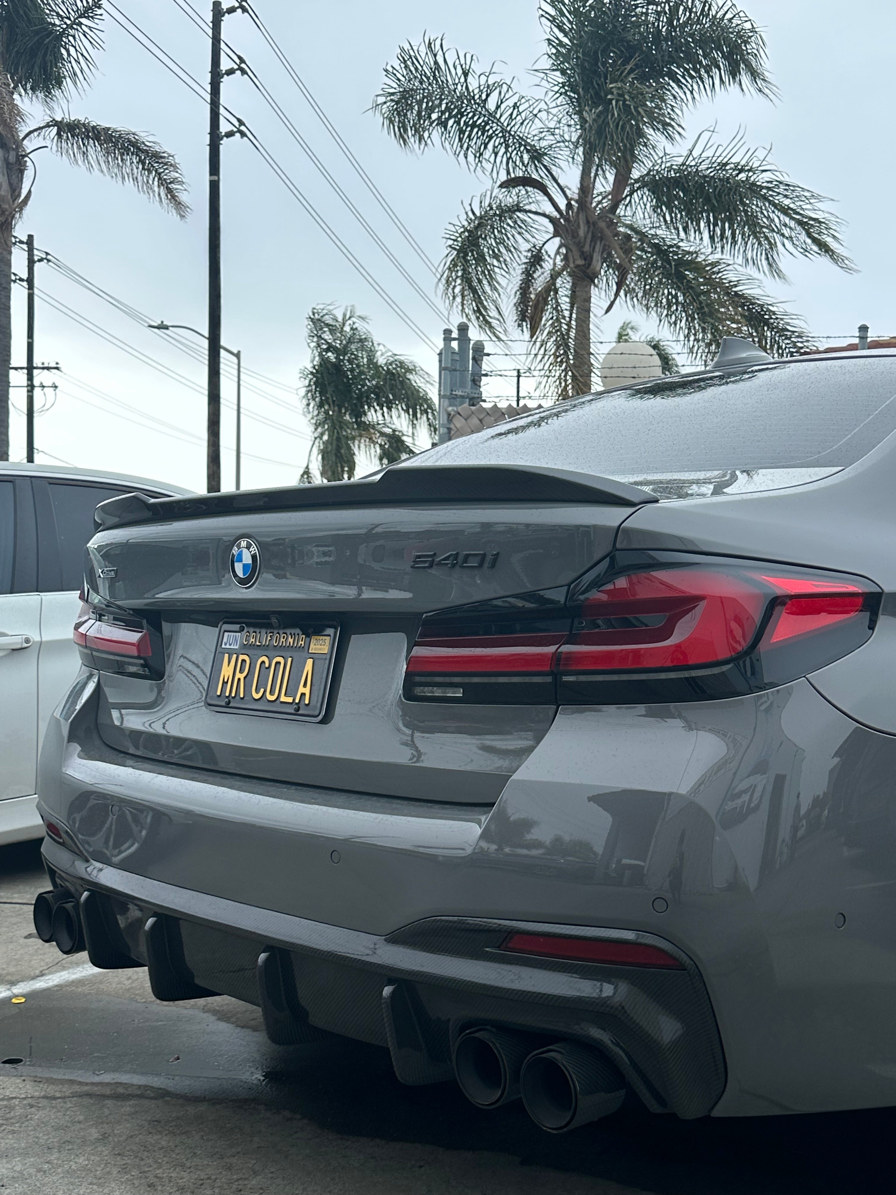 CS style Carbon Fiber Trunk Spoiler - BMW F90 M5 & G30 5 Series