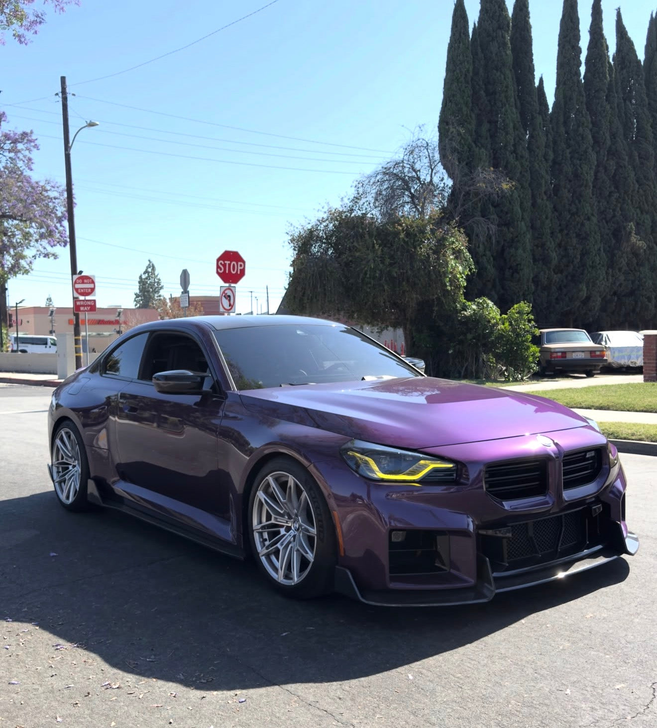 Dry Carbon Fiber AD Style Front Lip for BMW G87 M2