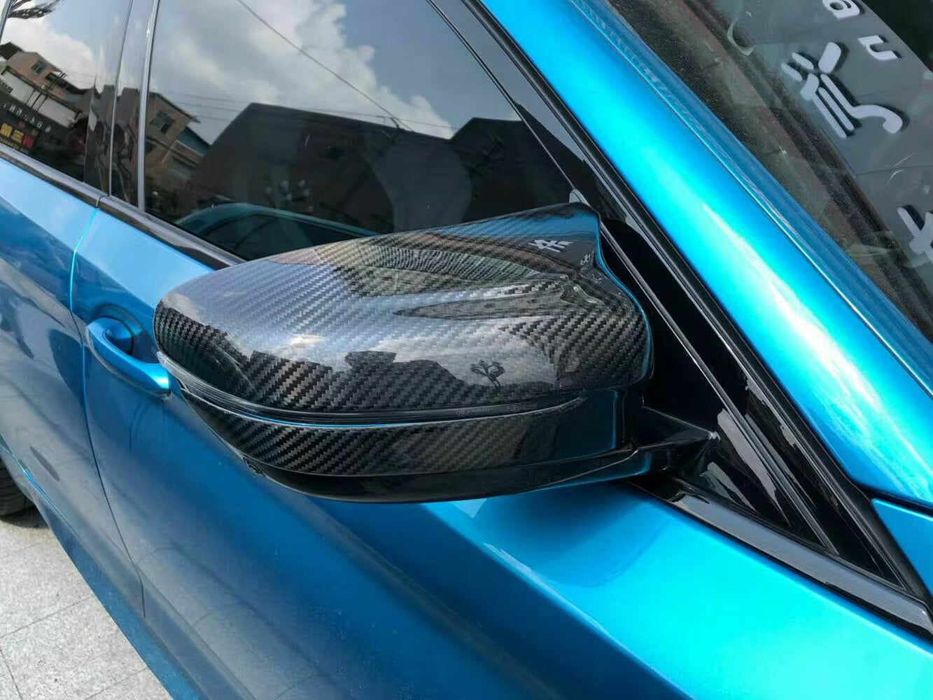 Carbon Fiber Mirror Cap Replacement -  BMW F90 M5 F91 F92 F93 M8
