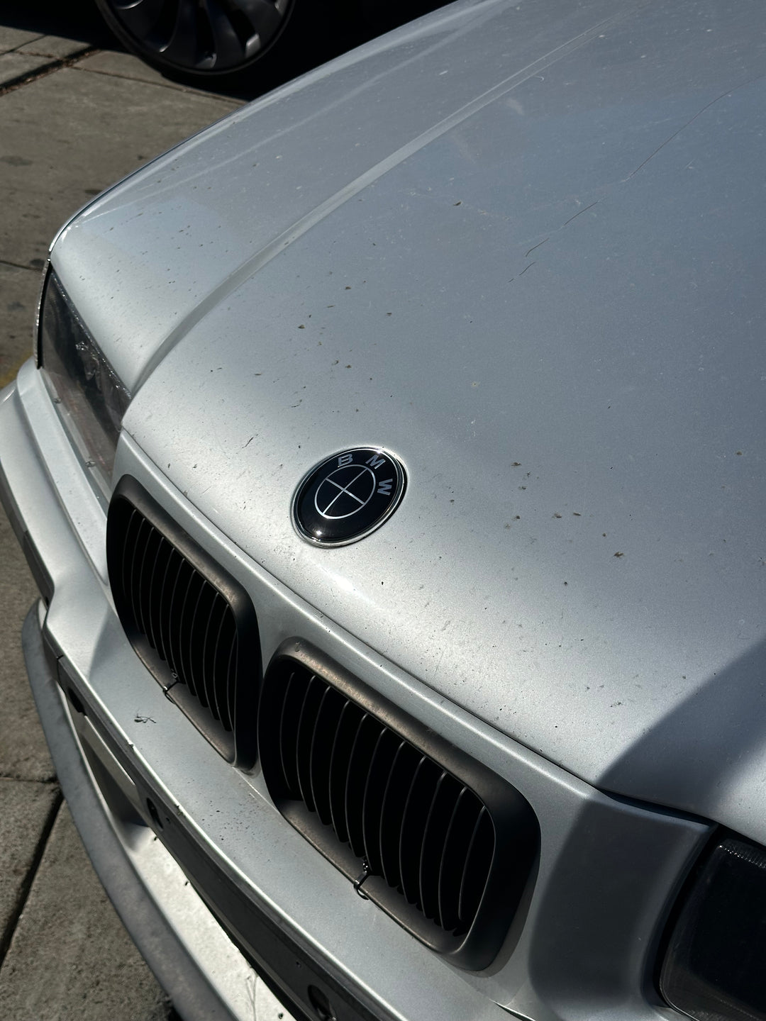 Black BMW Roundel Emblem Set (7 Piece)