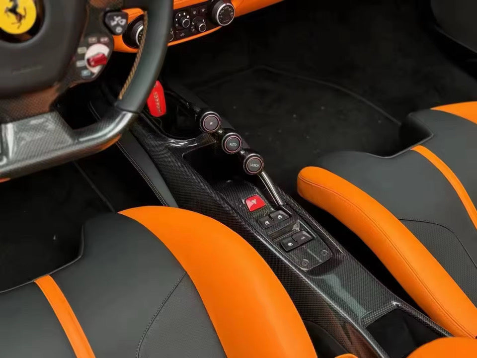 Carbon Fiber Interior Trim Kit - Ferrari 488