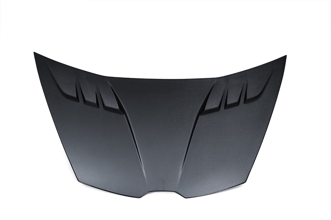 Paktechz Prepreg Dry Carbon Fiber Front Engine Bonnet Hood V2 - Lamborghini Huracán LP580 / LP610 / EVO