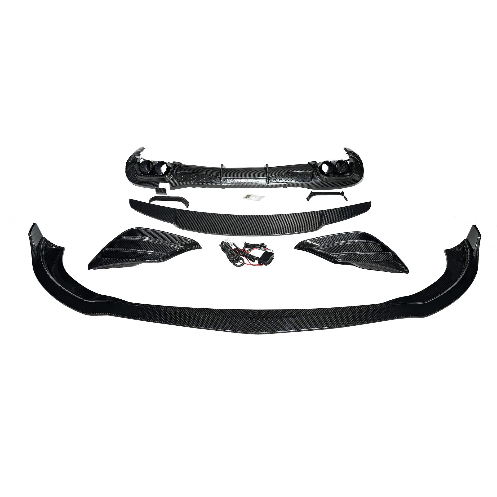Carbon Fiber BRB Style AeroDynamic Body Kit - Mercedes S-Class W223