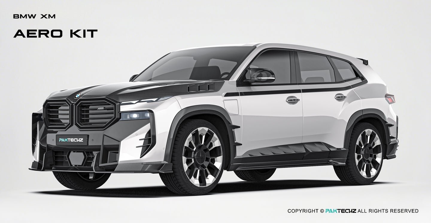 BMW XM (G09) Paktechz Prepeg Carbon Fiber Aerodynamic Body Kit