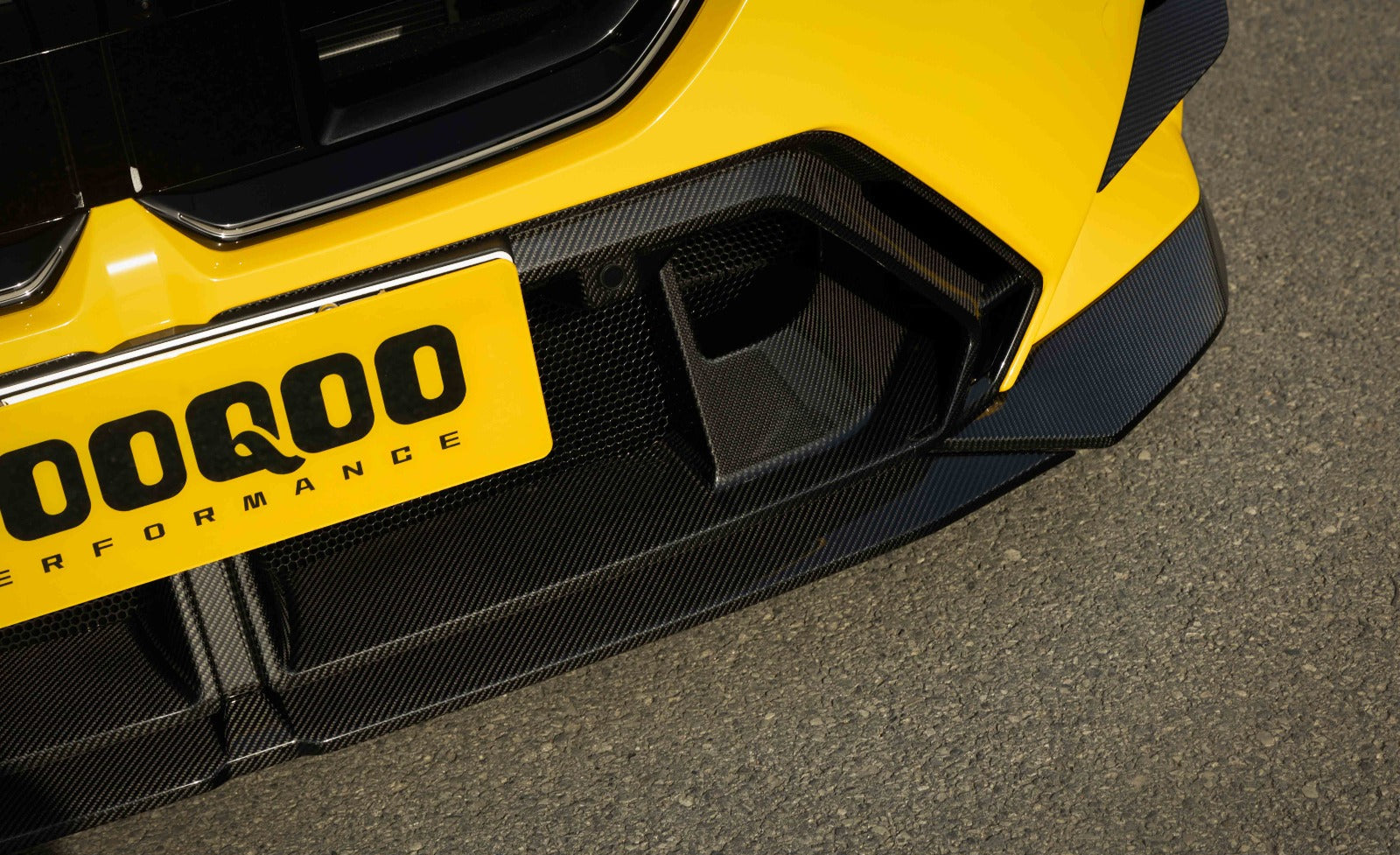 Prepreg Carbon Fiber SQ Front Splitter Lip - BMW M5 G90 G99 4-Door 2025+