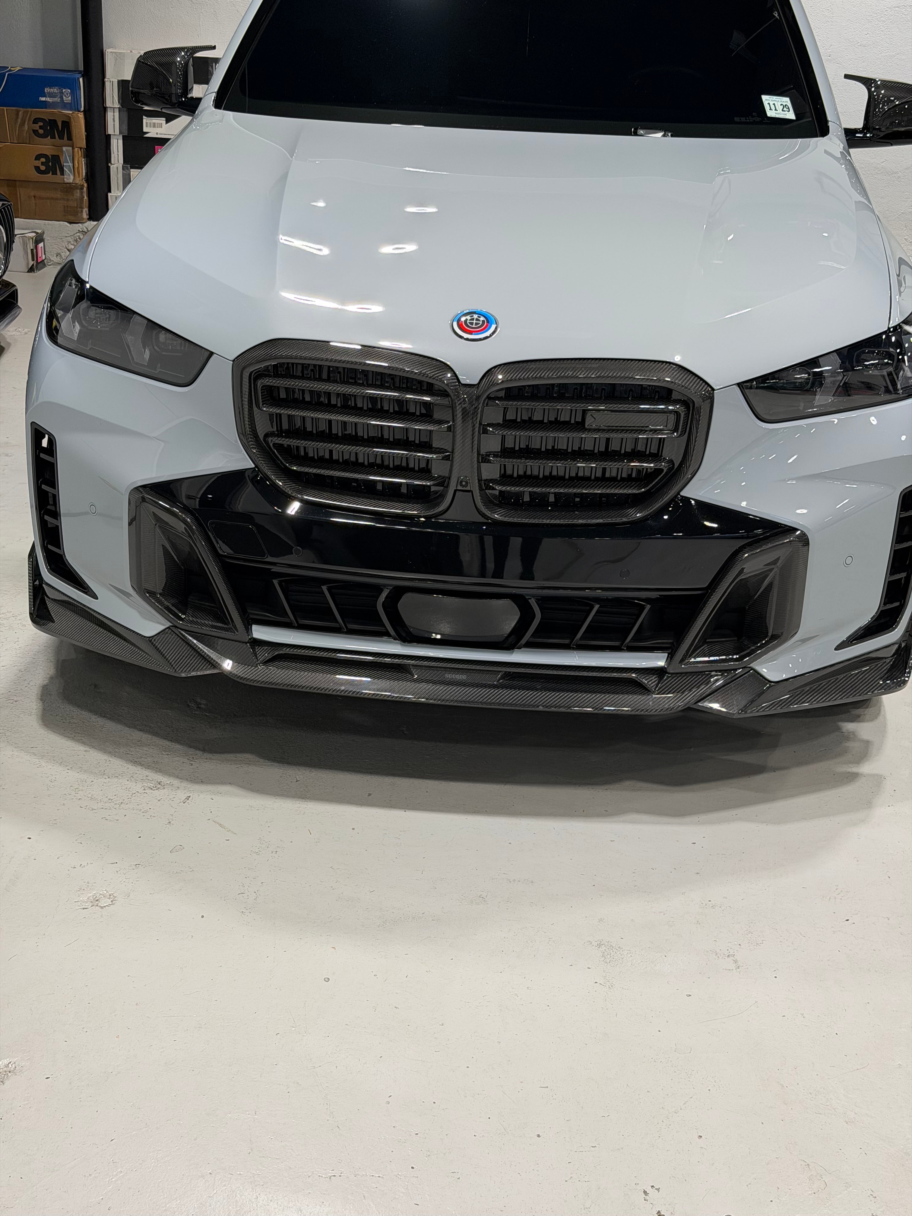 Carbon Fiber Front Grille - BMW G05 X5 LCI