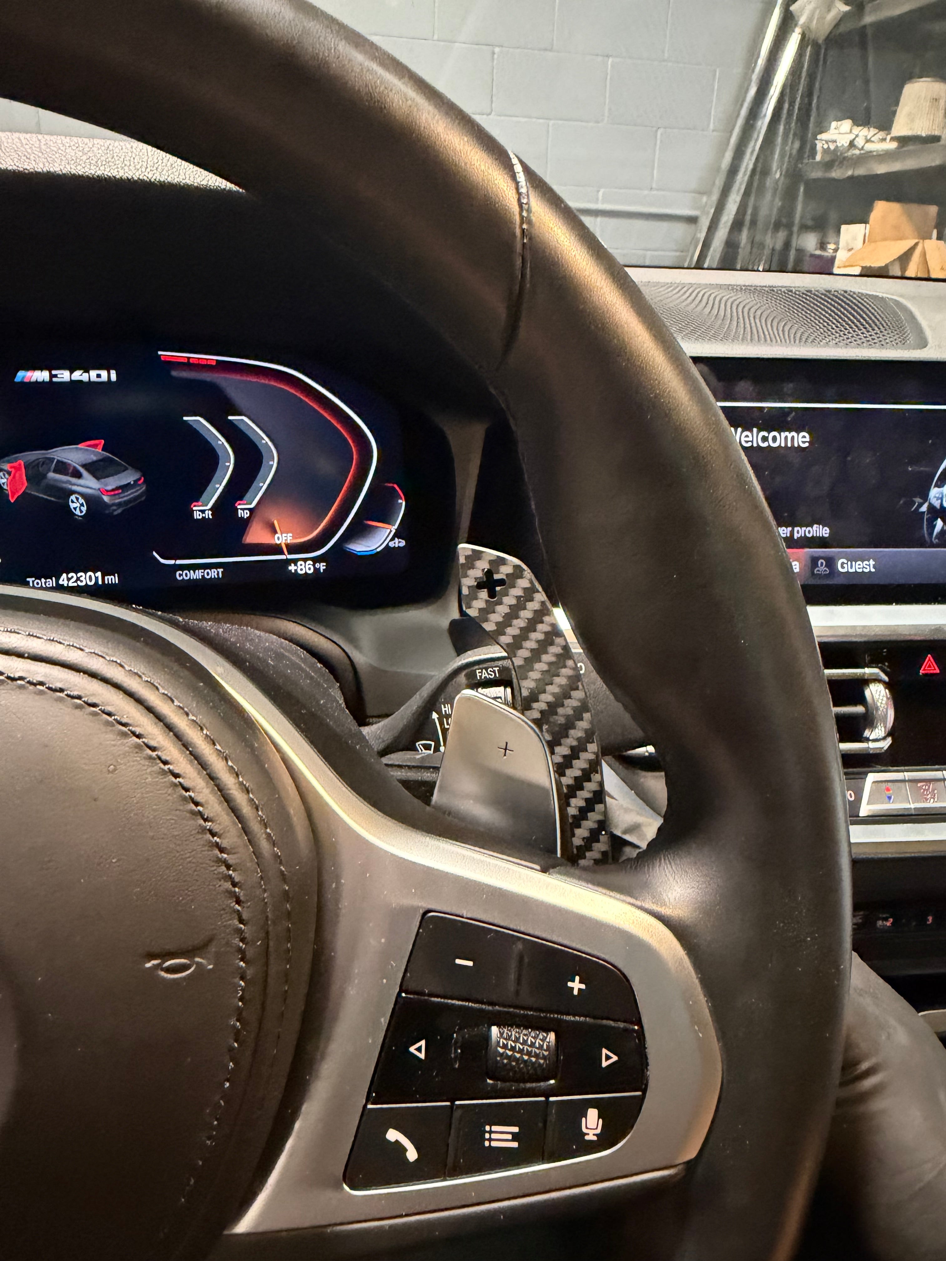Magnetic Paddle Shifters - BMW G Chassis & A90 Supra