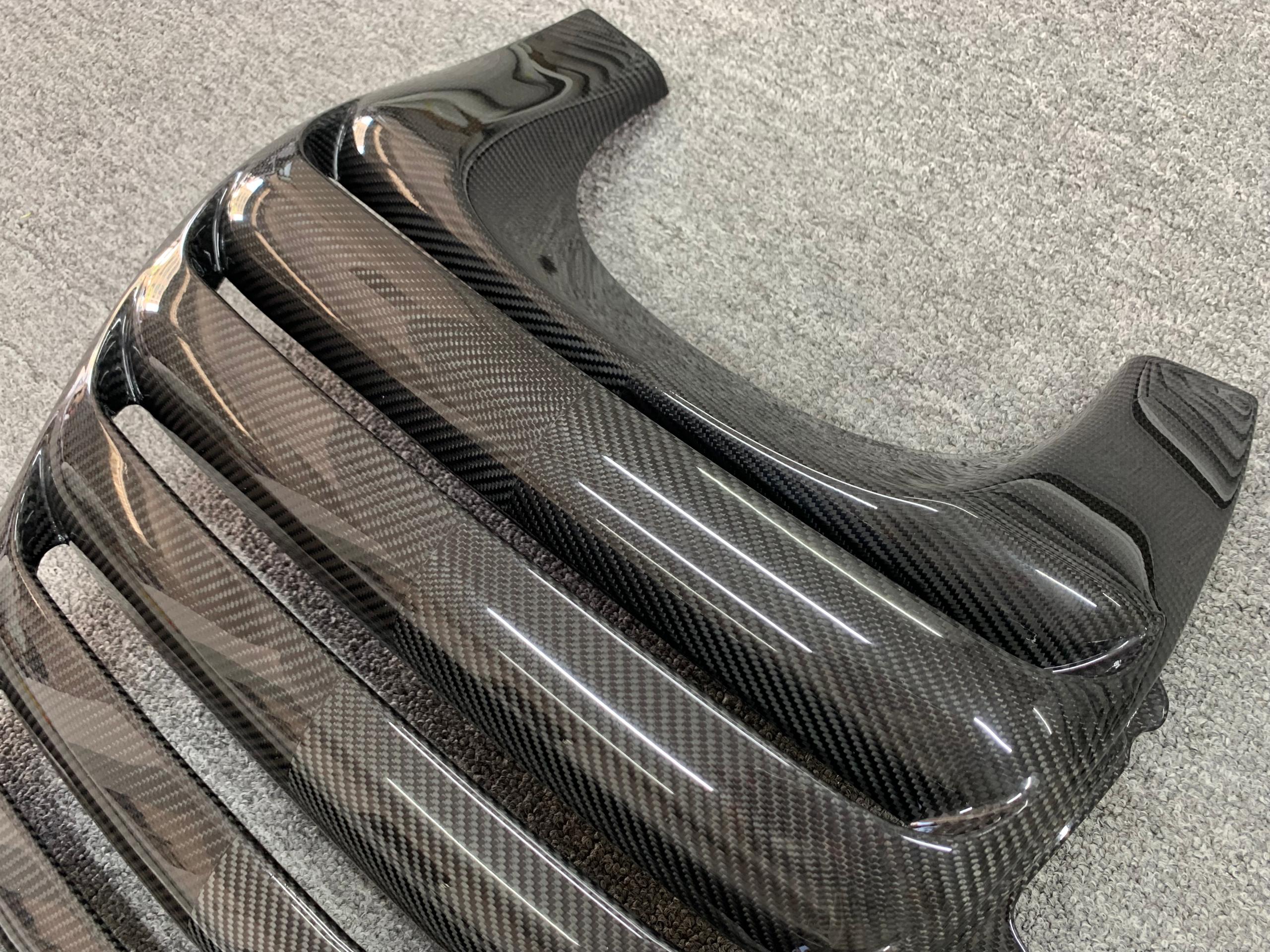 Carbon Fiber Bonnet Hood Engine Cover - Mclaren MP4 12c / 650