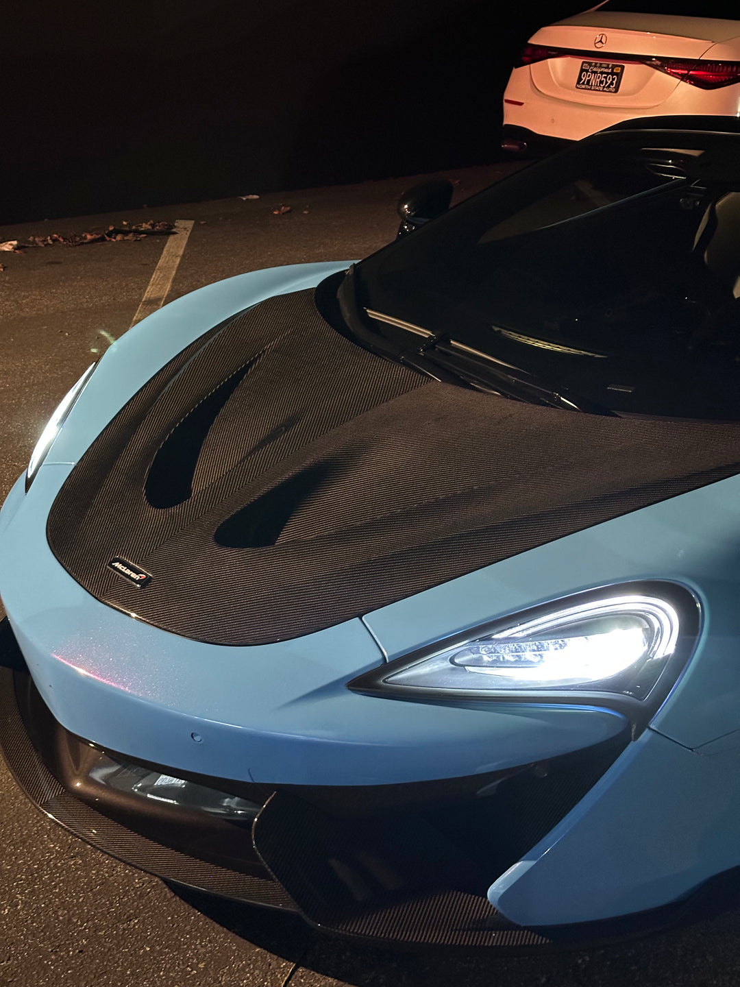 Carbon Fiber Vented Hood Bonnet - McLaren 570s/570GT/540C/600LT