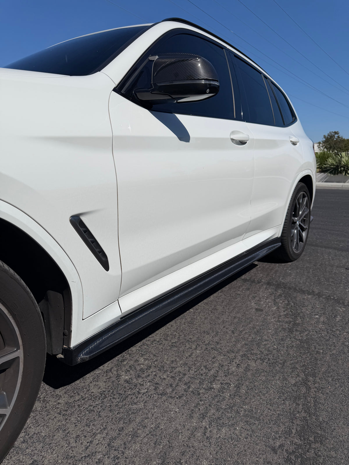 3D Style Carbon Fiber Side Skirts - BMW F97 X3M / F98 X4M & G01 X3