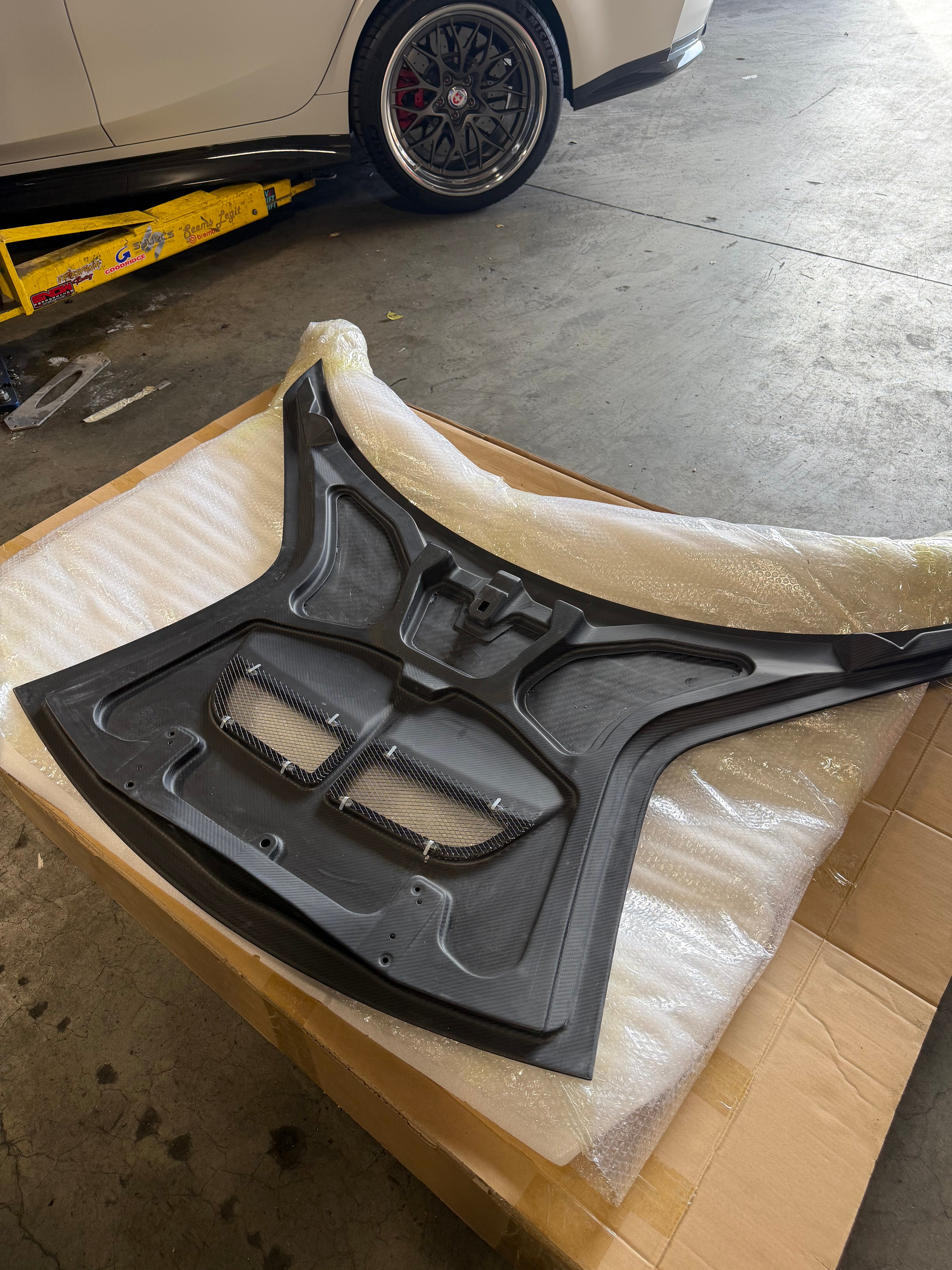Carbon Fiber V Style Hood Bonnet -  Lotus Emira