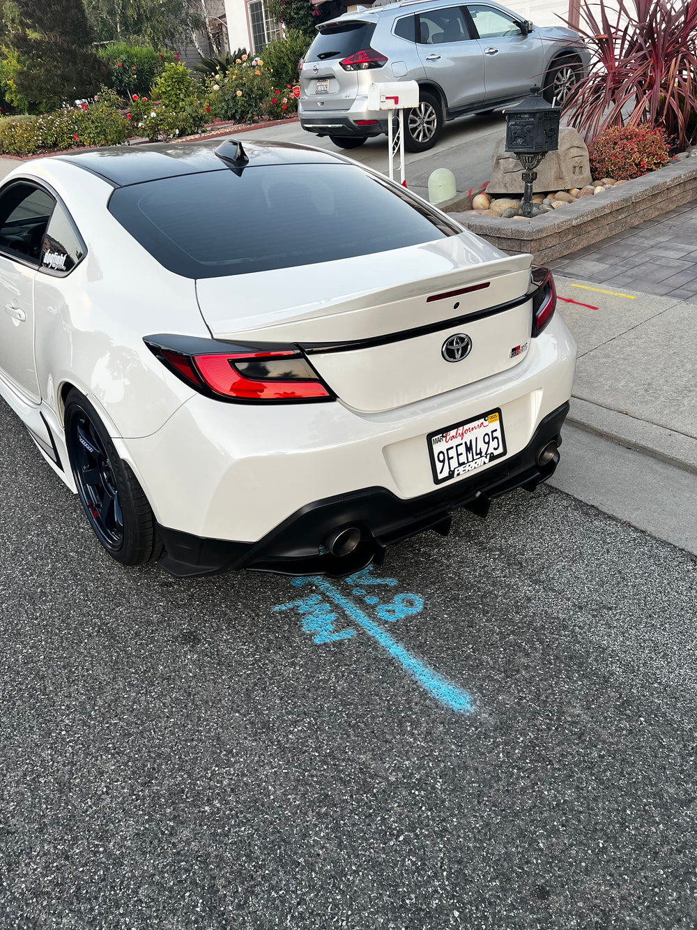 Polyurethane GT Style Rear Diffuser Extension- Toyota GR86 & Subaru BR
