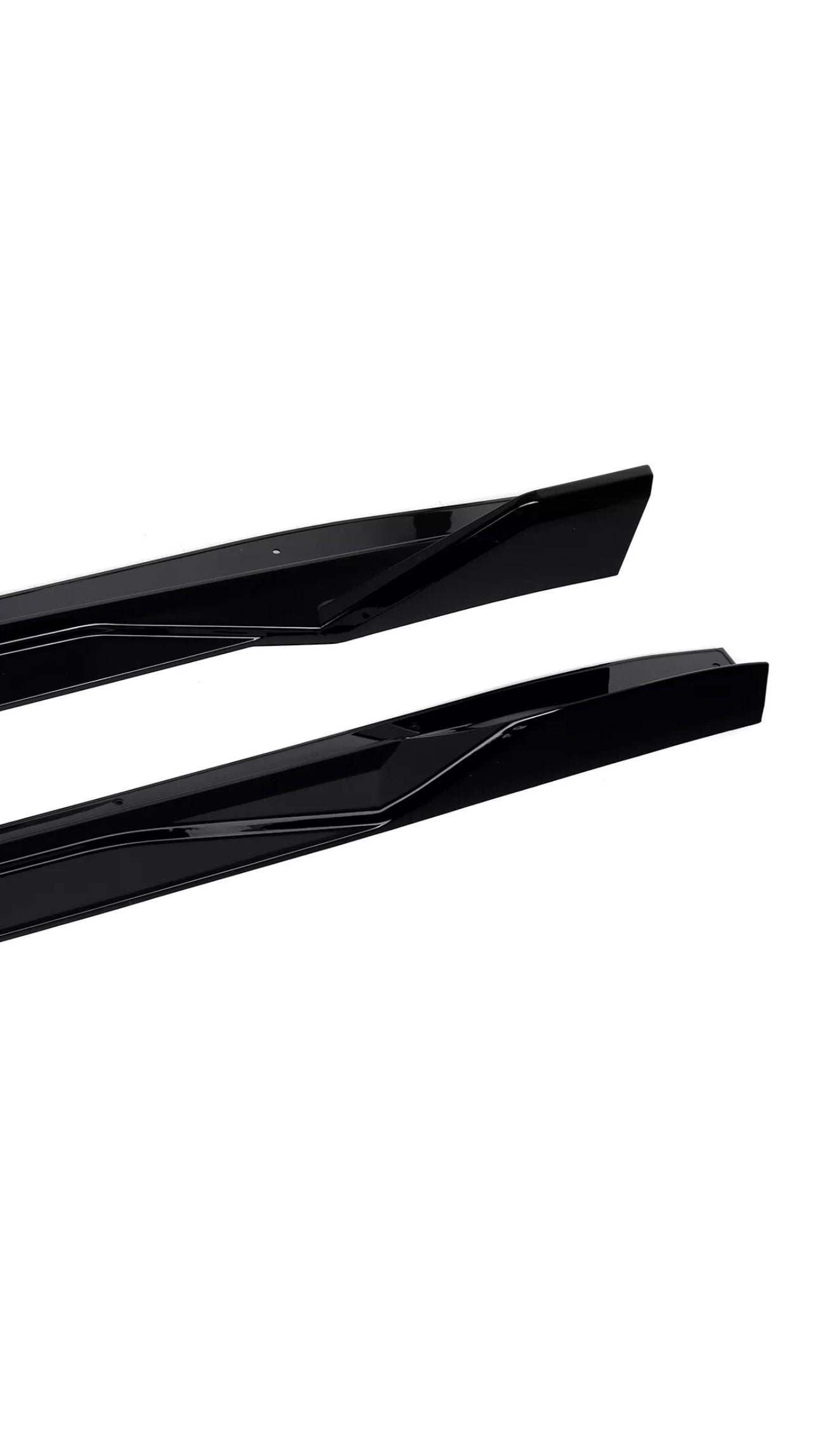 Gloss Black full length Side Skirts Extension Lip - BMW 2019-2024 G05 X5 M Sport
