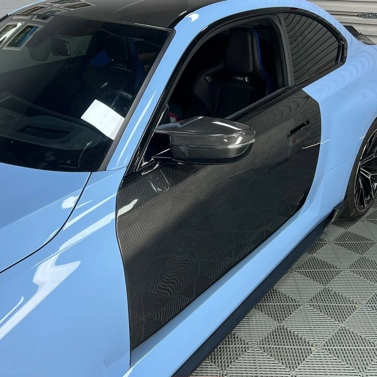 Dry Carbon Fiber Door Panel Replacement- BMW G87 M2 / G42 M240i