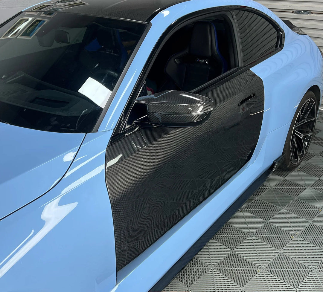 Dry Carbon Fiber Door Panel Replacement- BMW G87 M2 /  G42 M240i