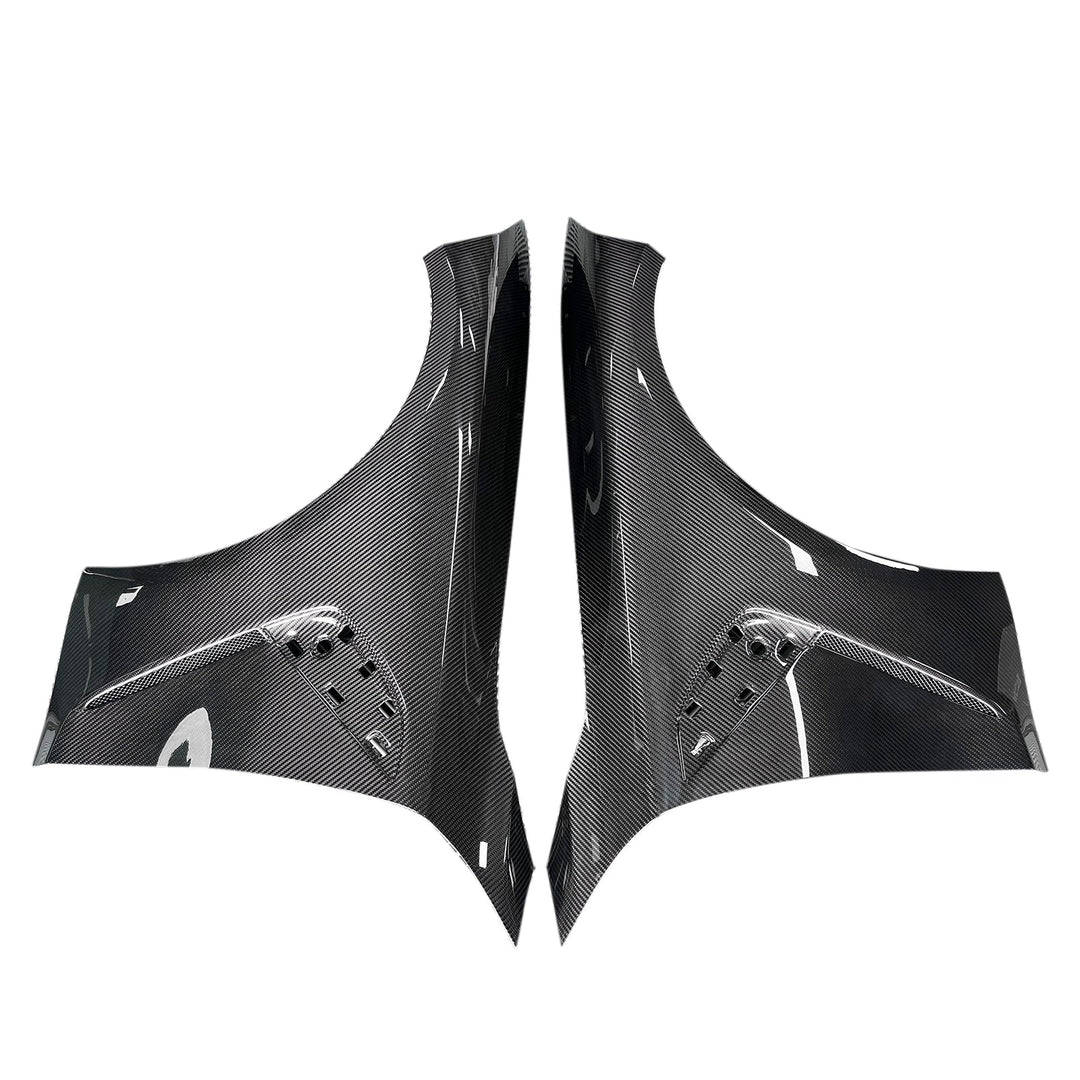 OEM+ w/ vent Front Carbon Fiber Fenders - BMW G80 M3