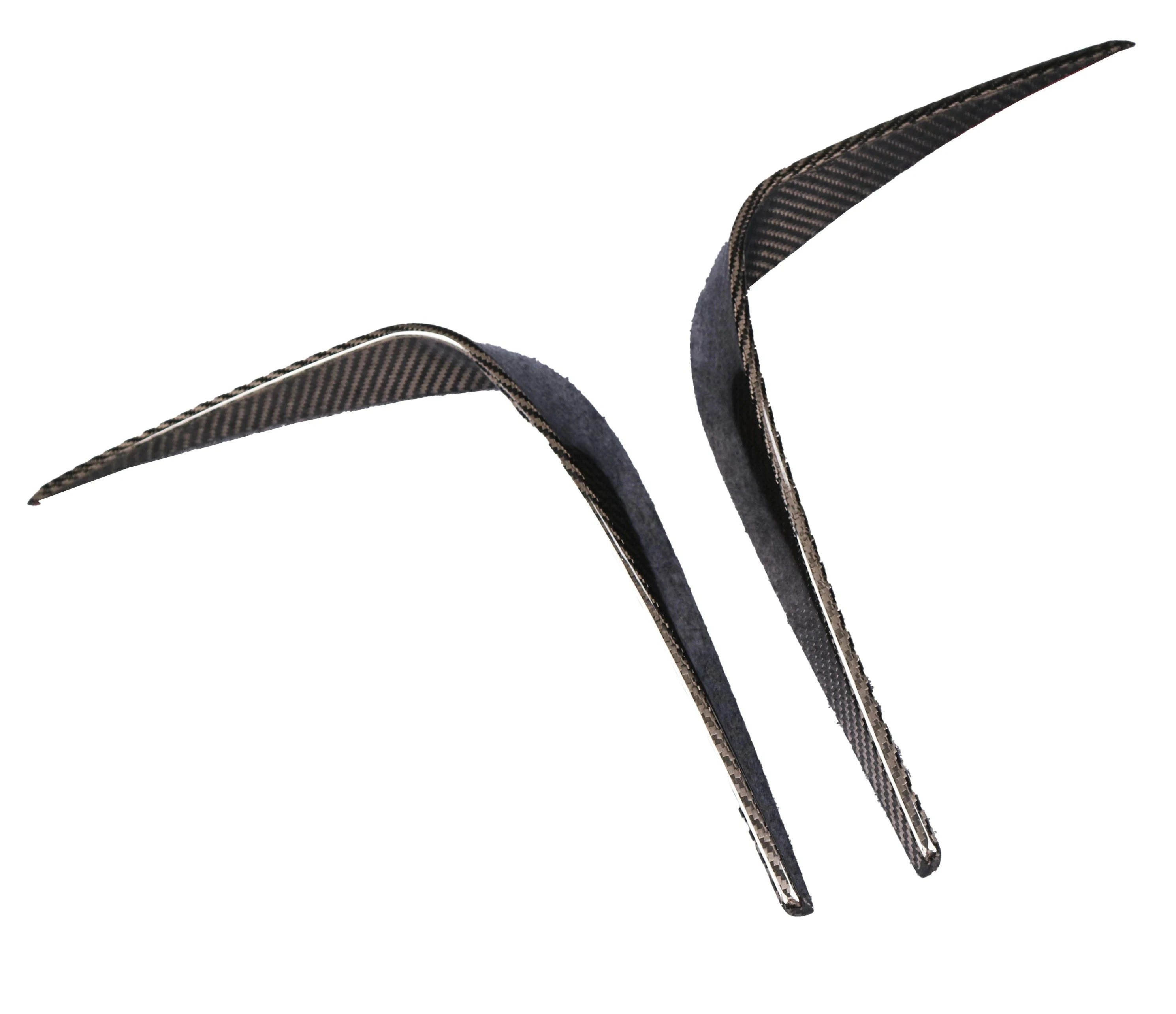 Dry Carbon Fiber Front Bumper Canard Fangs - BMW G90/G81/ & G82