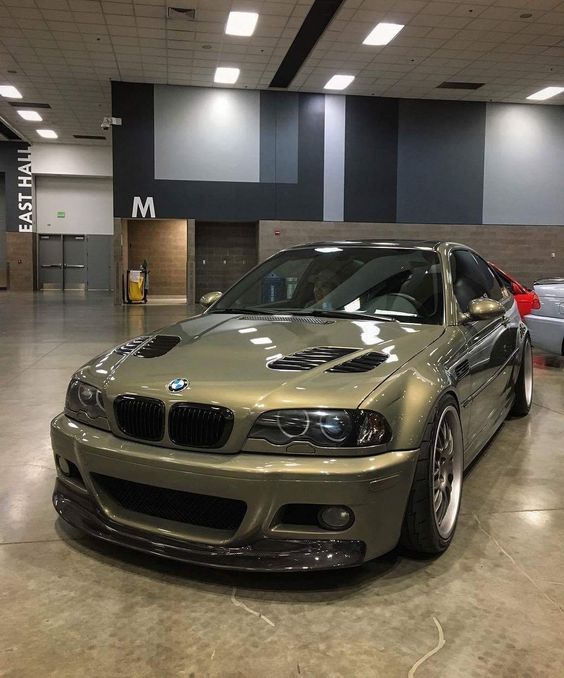 CSL Style Carbon Fiber Front Splitter - BMW E46 M3