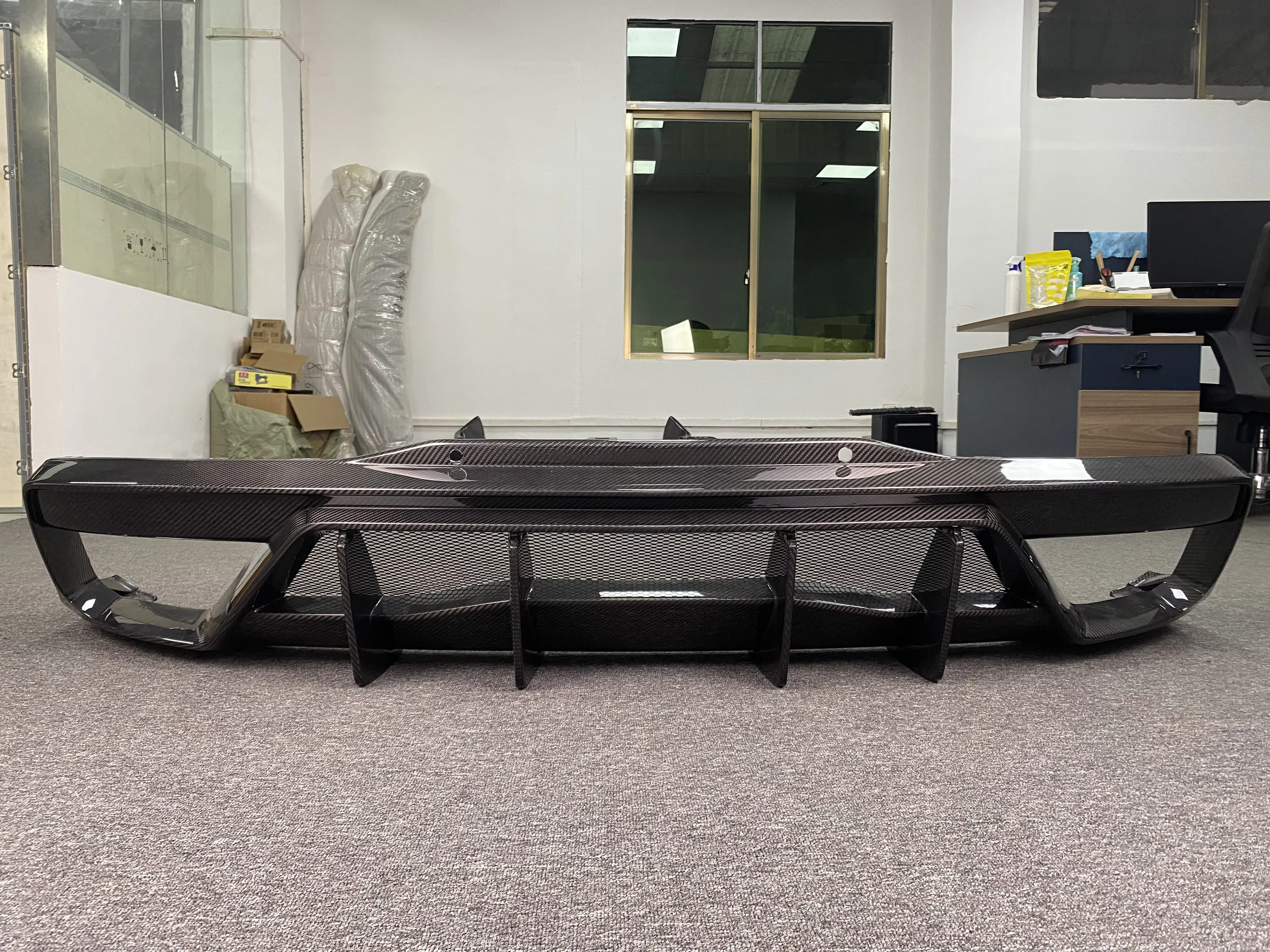 Carbon Fiber AD Rear Diffuser - Chevrolet Corvette C8