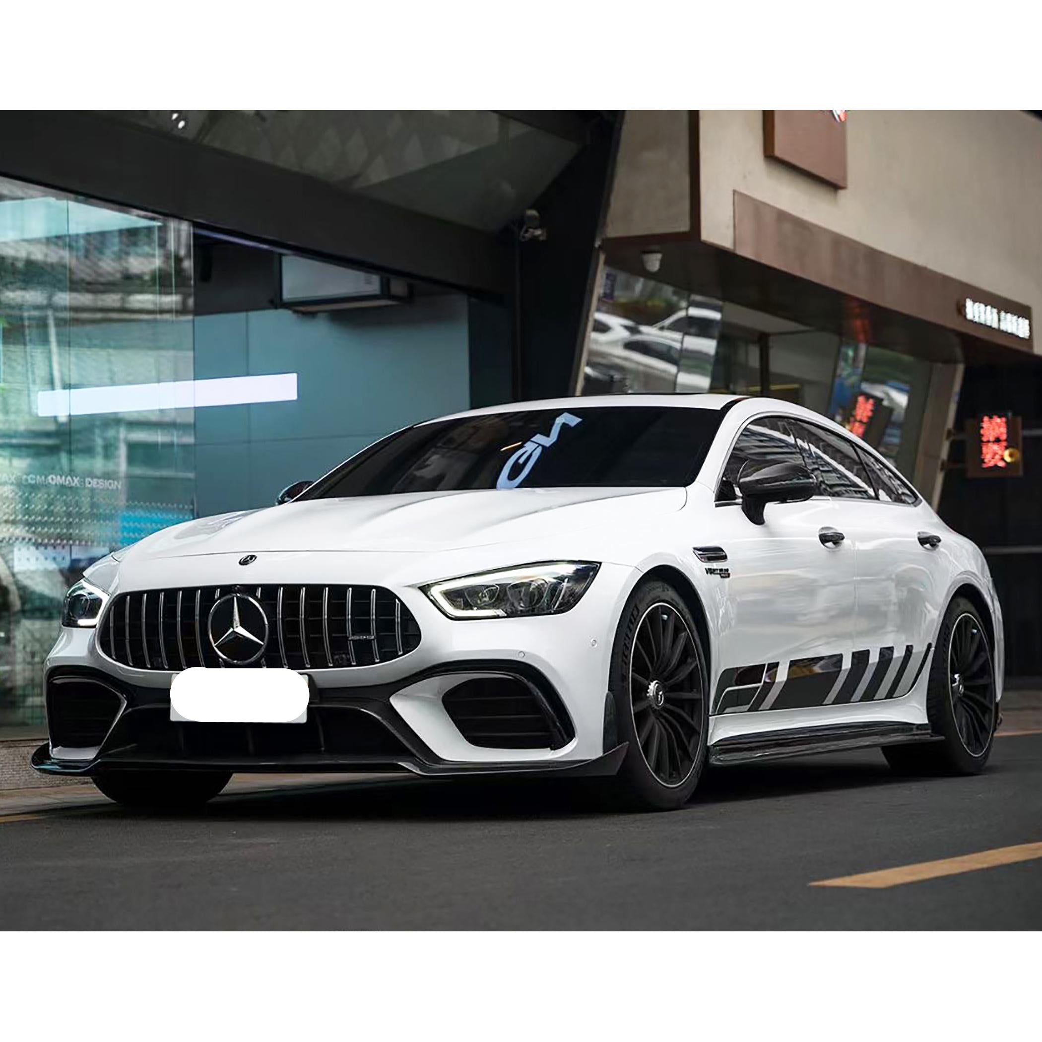 Carbon Fiber Prepreg IMP Style Front Splitter Lip - Mercedes GT63