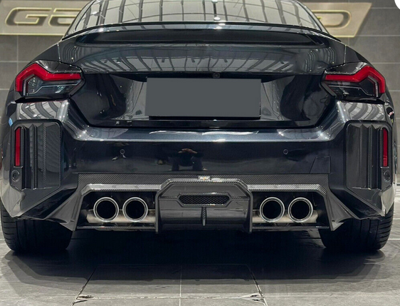 Prepreg Carbon Fiber Rear Diffuser - BMW G87 M2