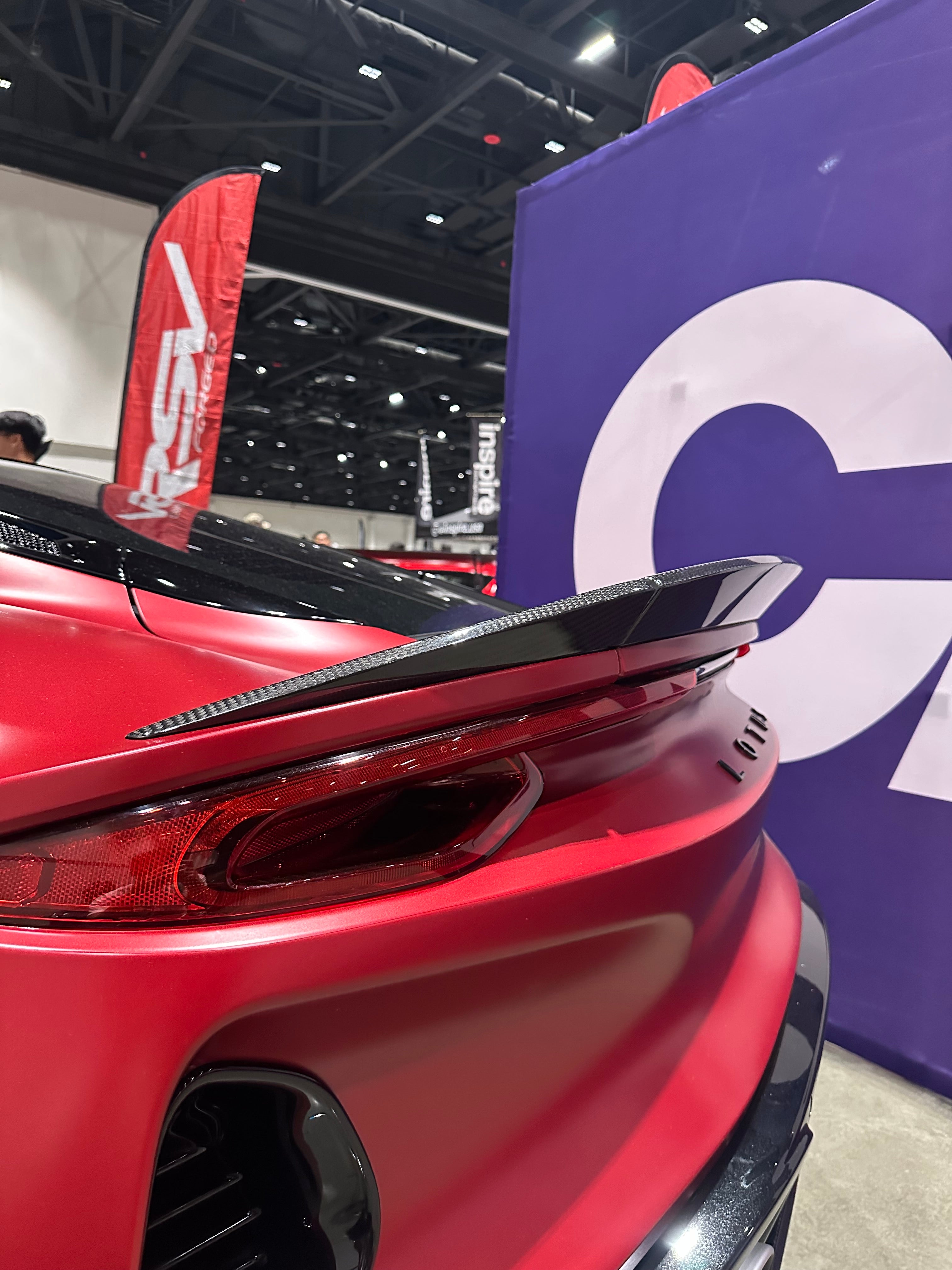 Dry Carbon Fiber Trunk spoiler - Lotus Emira