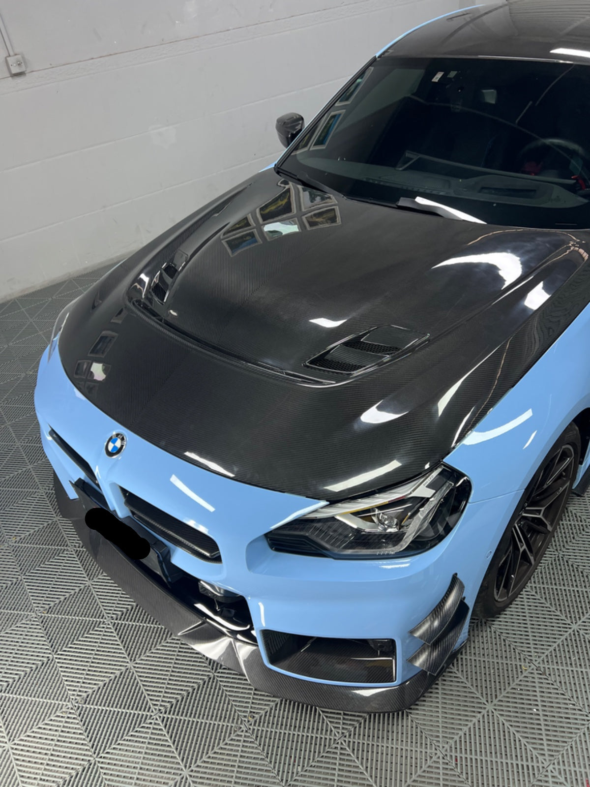Carbon Fiber A Style Vented Hood - BMW G87 M2 / G42 2 Series