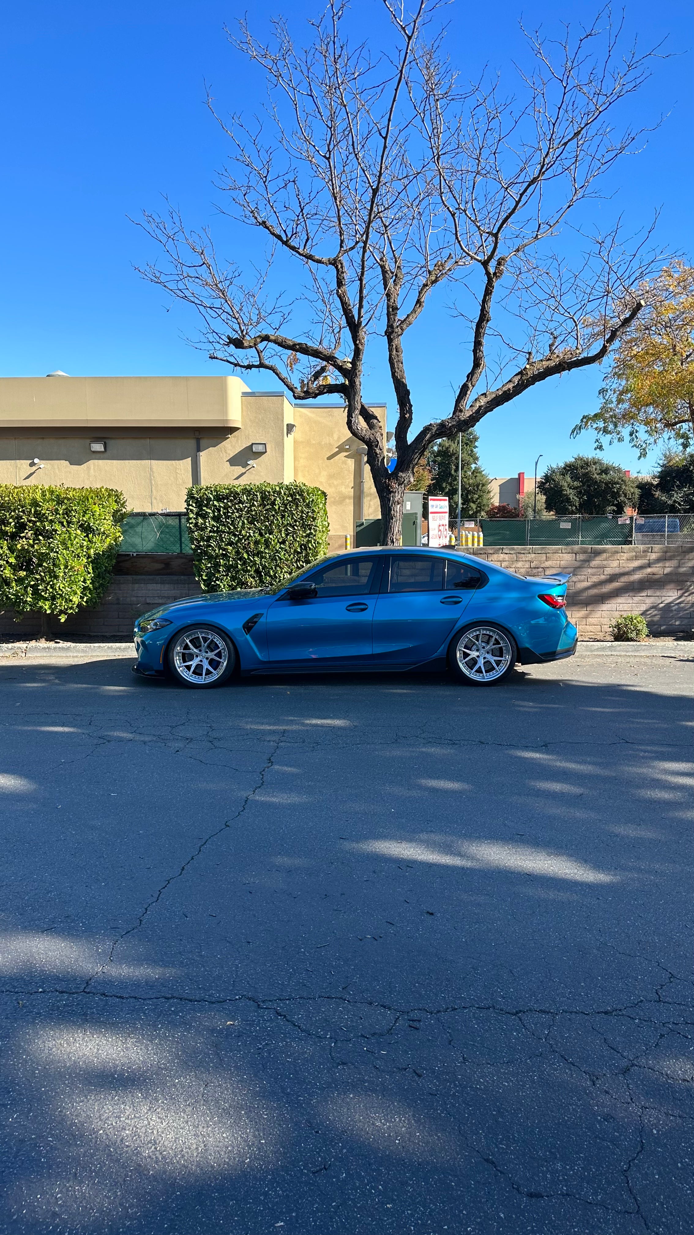 M Performance Style Carbon Fiber Side Skirts - BMW G80 M3