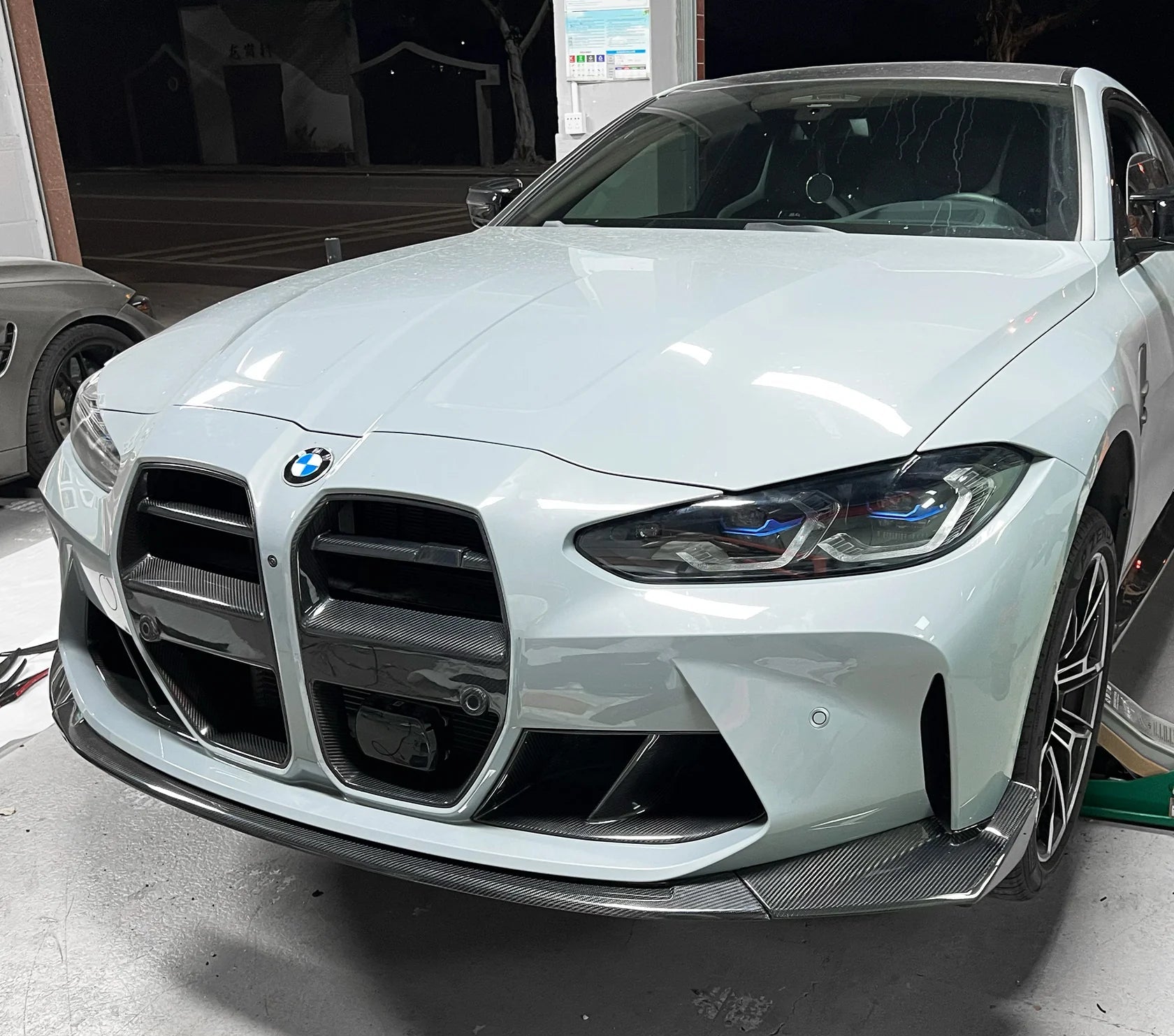 Dry Carbon Fiber CSL Style Front Lip - BMW G80 M3 & G82/G83 M4