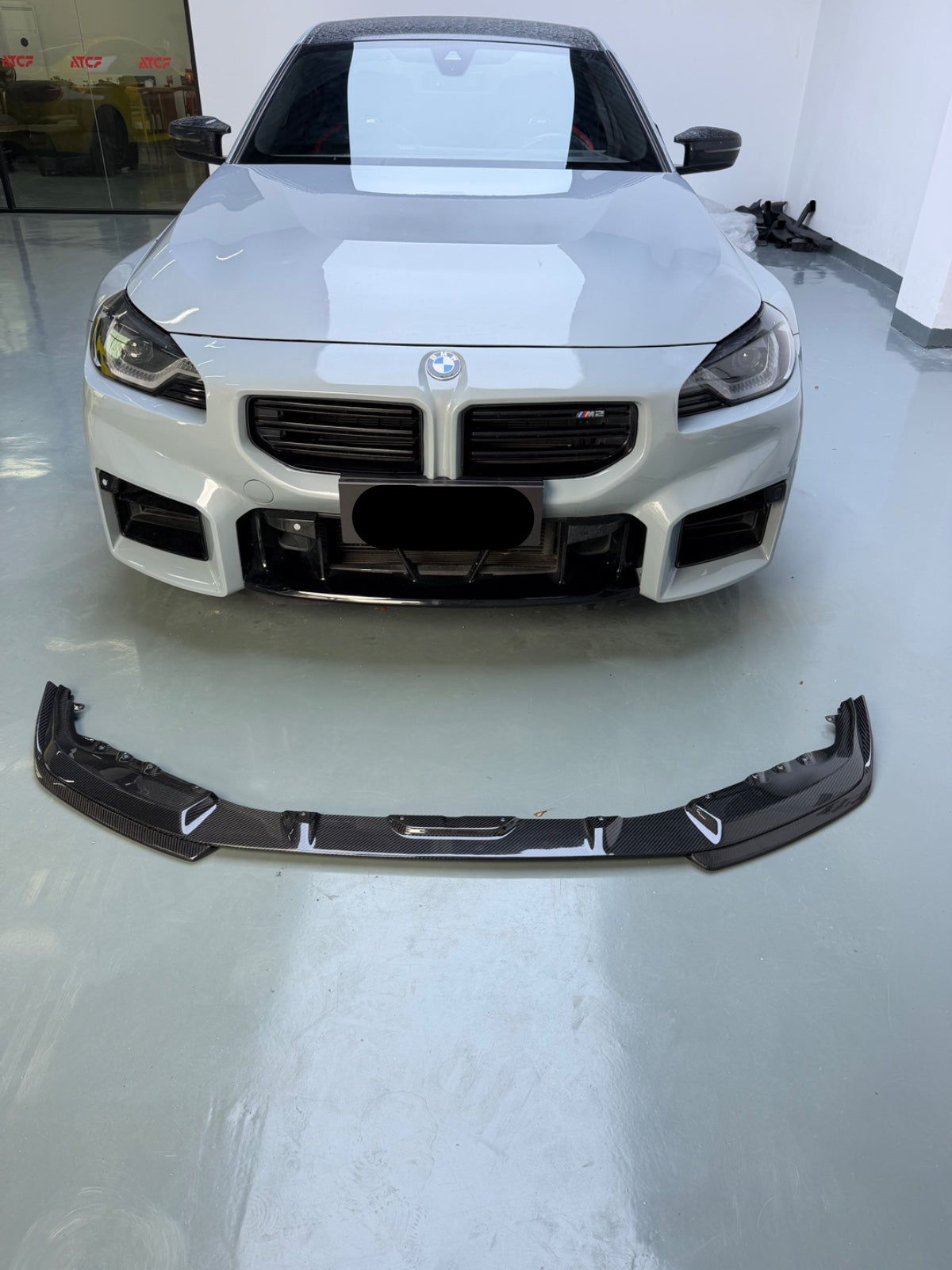 PrePreg Carbon fiber 3d Style Front Splitter Lip - BMW G87 M2
