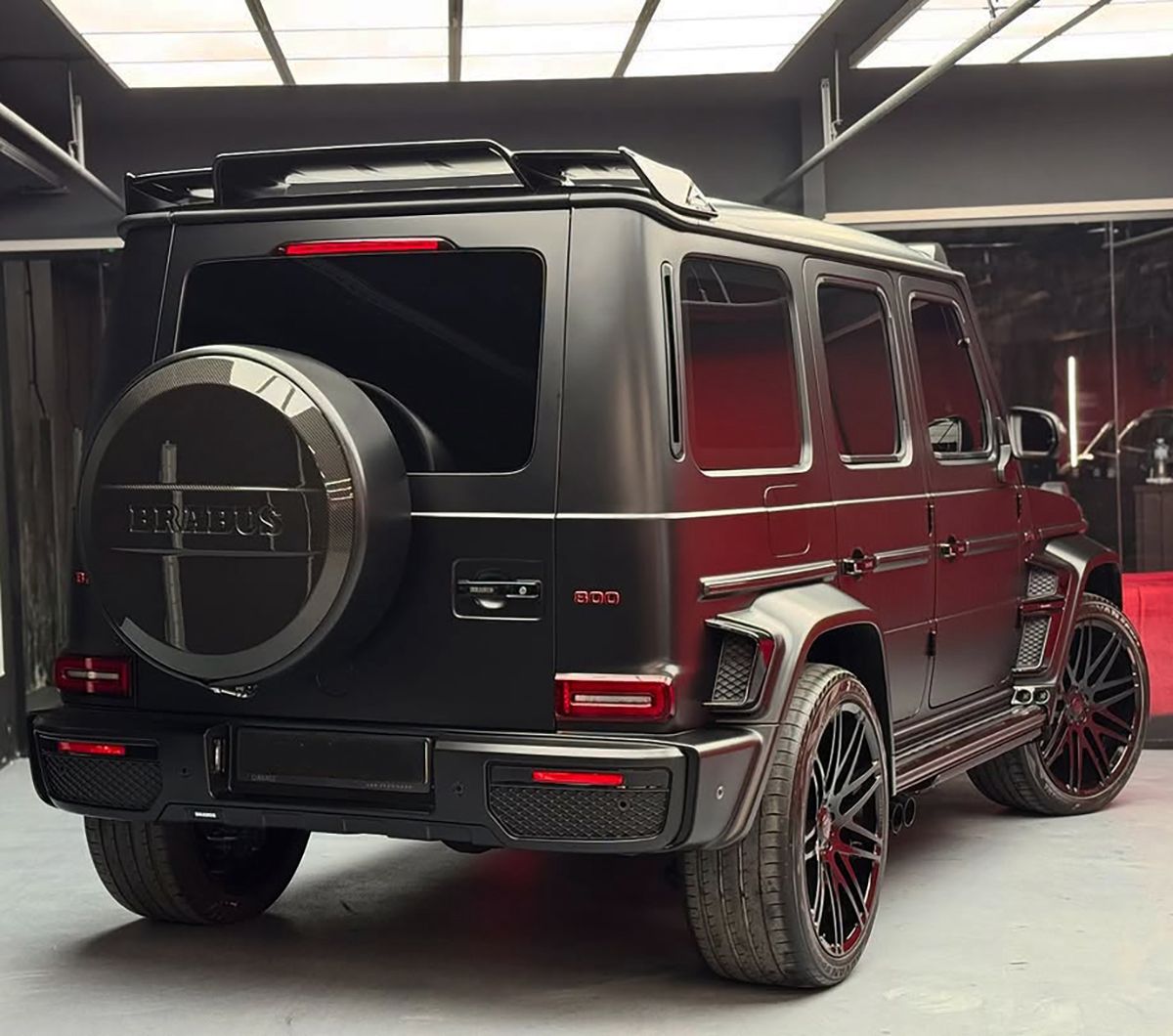 BRB B800 Style Carbon Fiber Body Aero kit BRabus- Mercedes G Wagon W463 & W464 G350 & G500 & G63