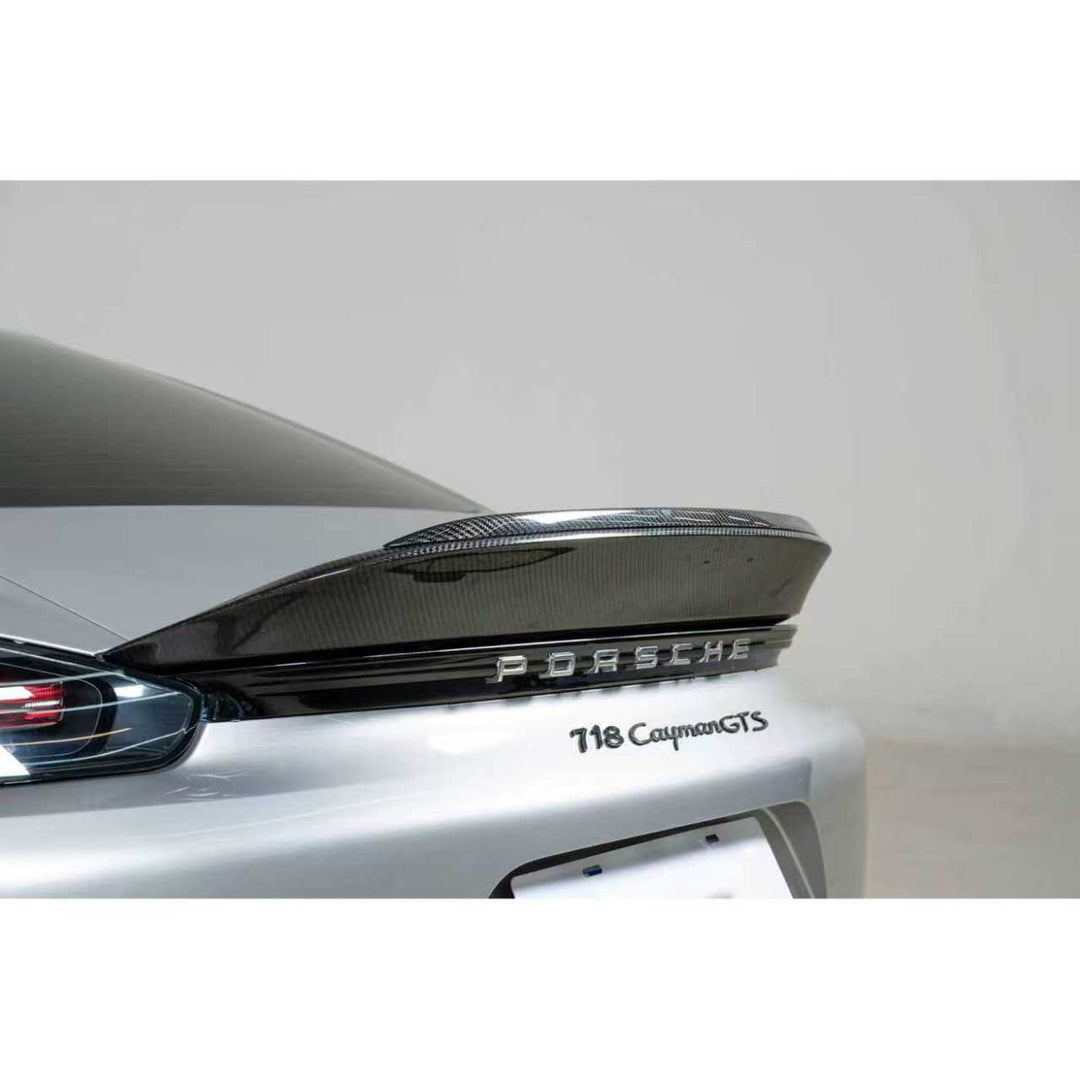 Carbon Fiber RS style Spoiler W/ base - Porsche Cayman S 718 GTS