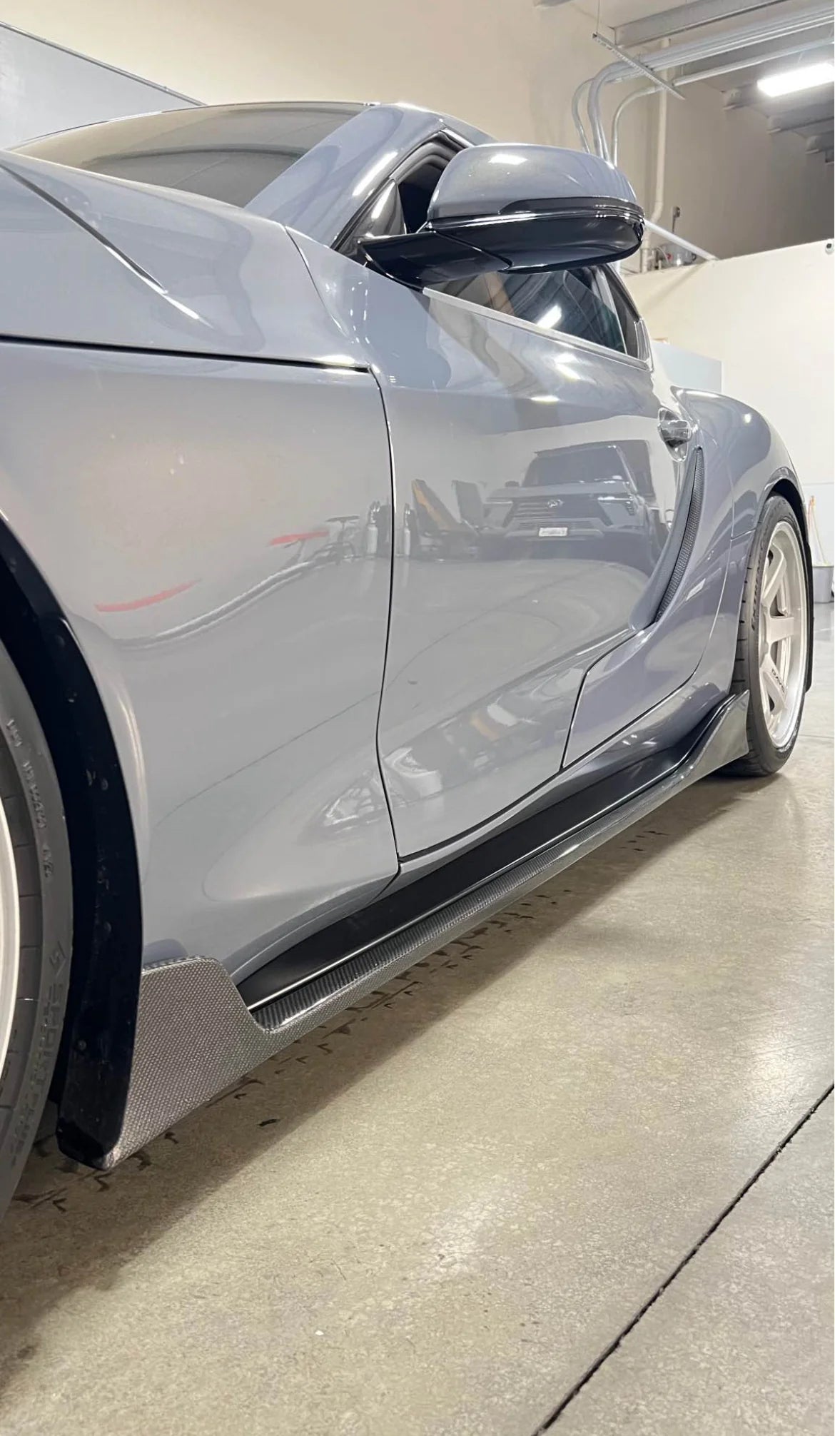 Carbon Fiber AG Side Skirts for Toyota A90 Supra