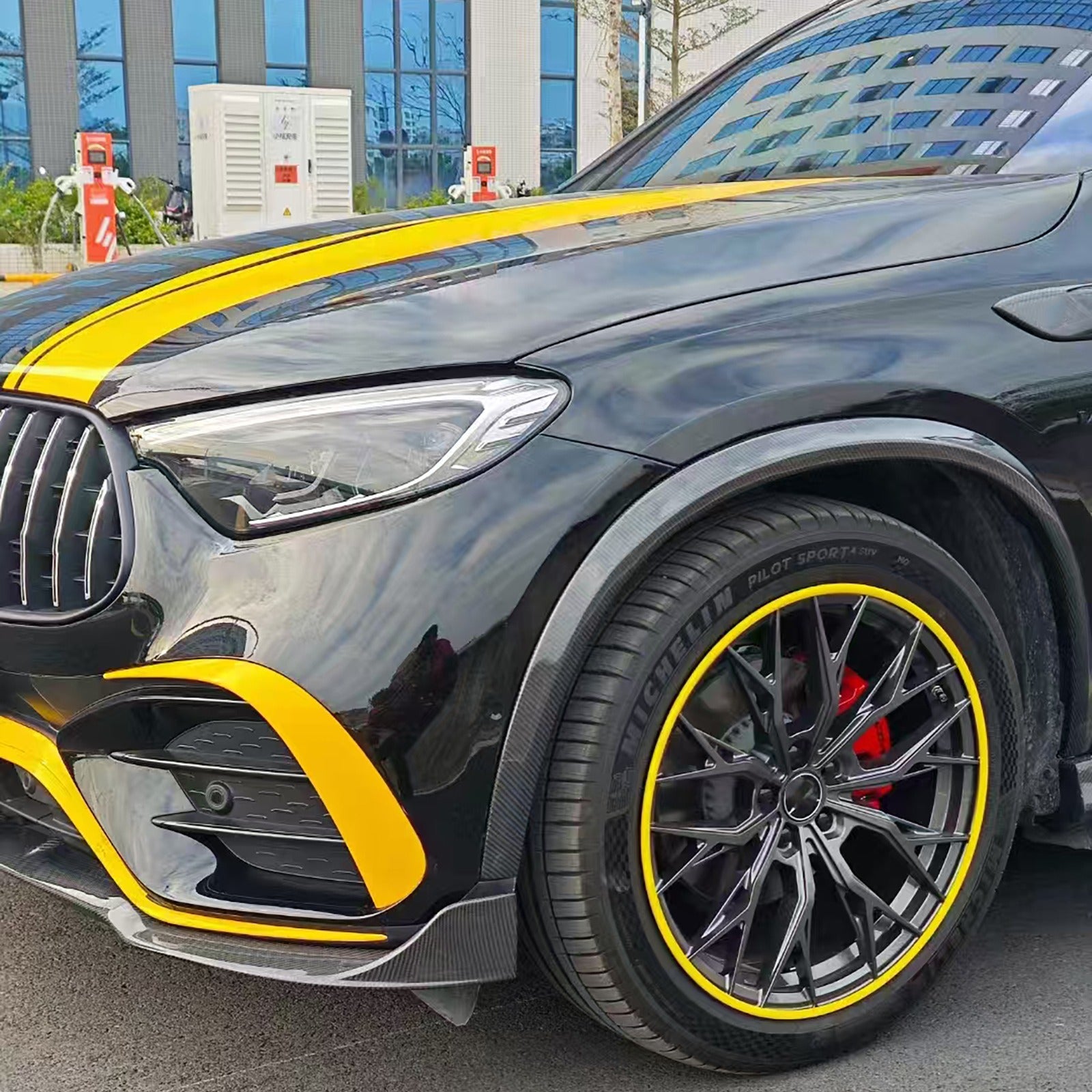 Carbon Fiber Aero Kit - 2025+ GLC 43 AMG SUV and coupe
