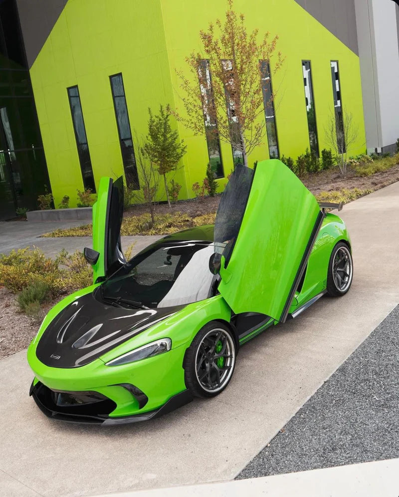 W-Style Carbon Fiber Front Lip - McLaren GT