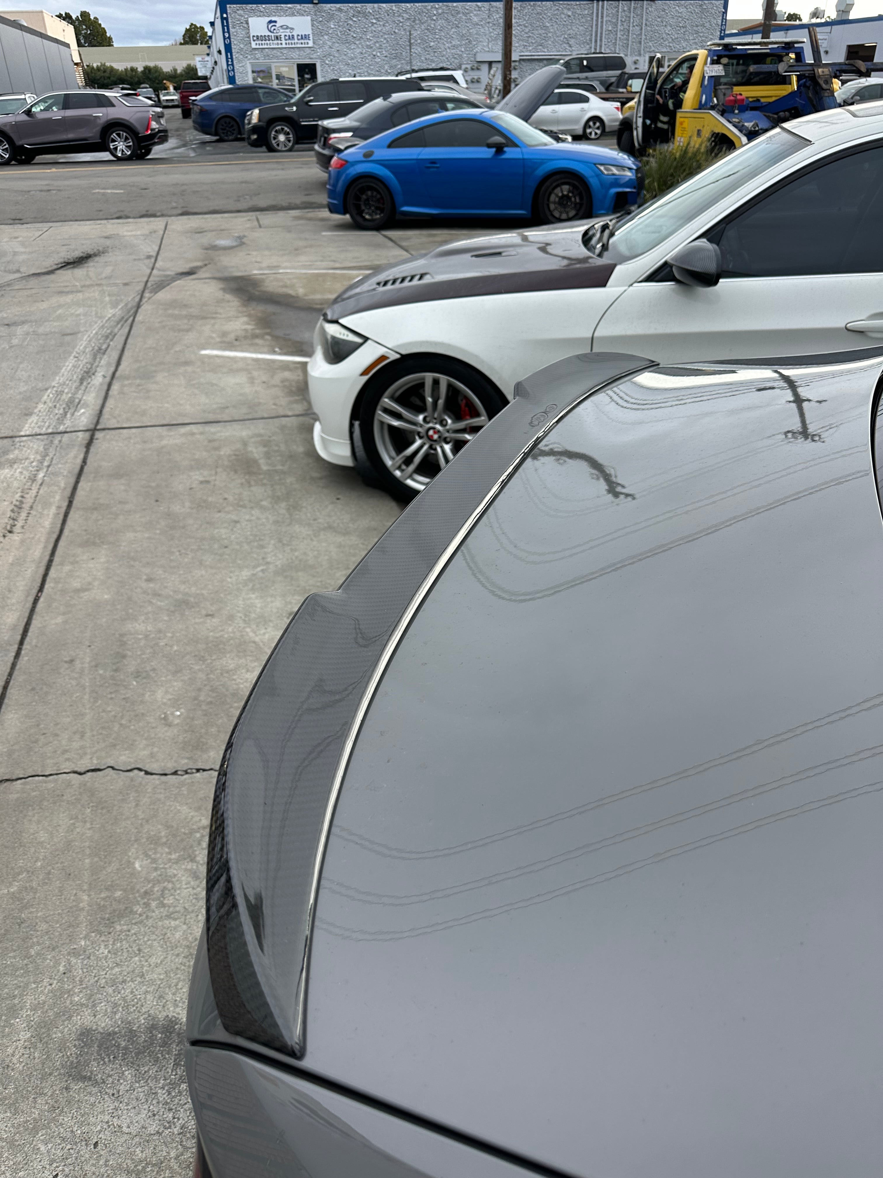 CS style Carbon Fiber Trunk Spoiler - BMW F90 M5 & G30 5 Series