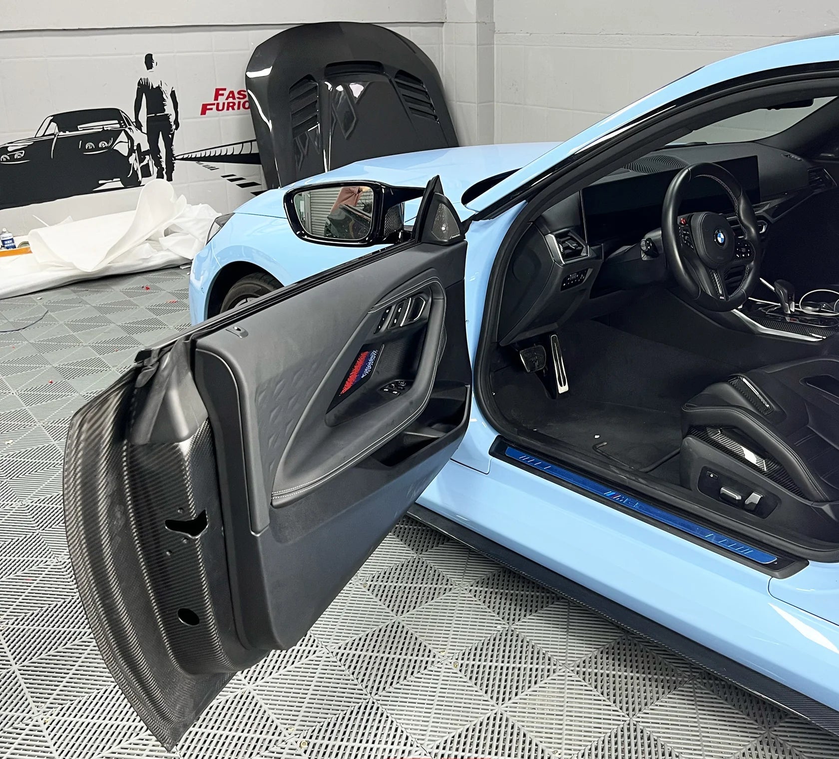 Dry Carbon Fiber Door Panel Replacement- BMW G87 M2 /  G42 M240i