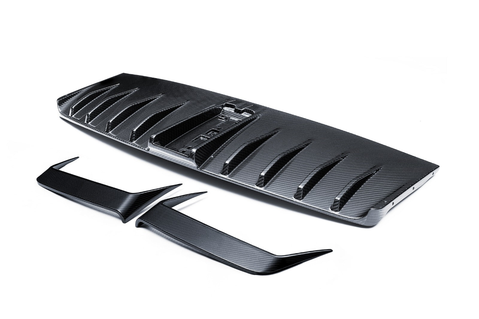 Prepreg Carbon Fiber Rear Trunk Wing w/Base Paktechz- Porsche 992.2 Carrera 911